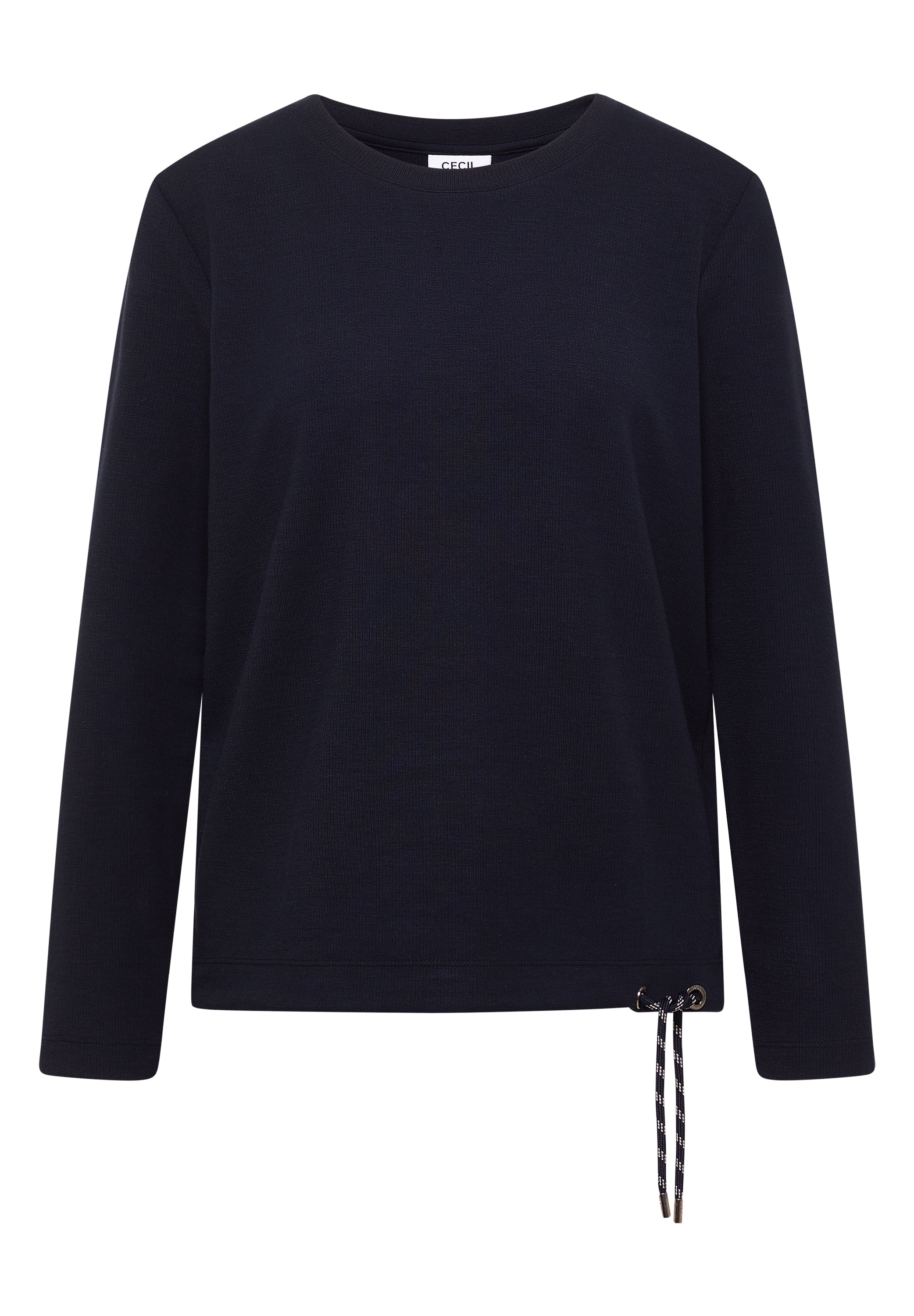 Cecil Langarmshirt mit Rundhals und Tunnelzug