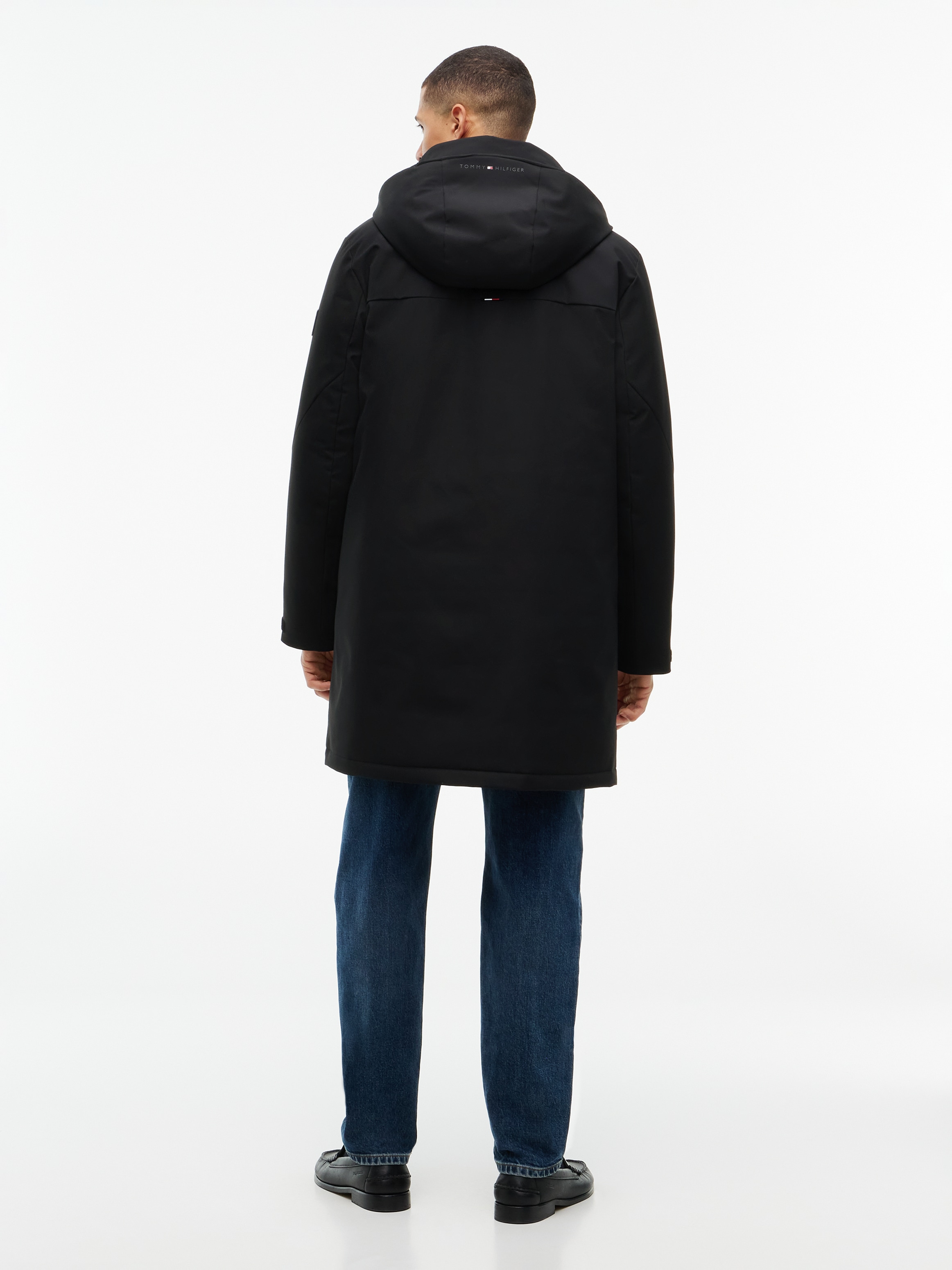 Tommy Hilfiger Kurzmantel »TECH HOODED PADDED PARKA«