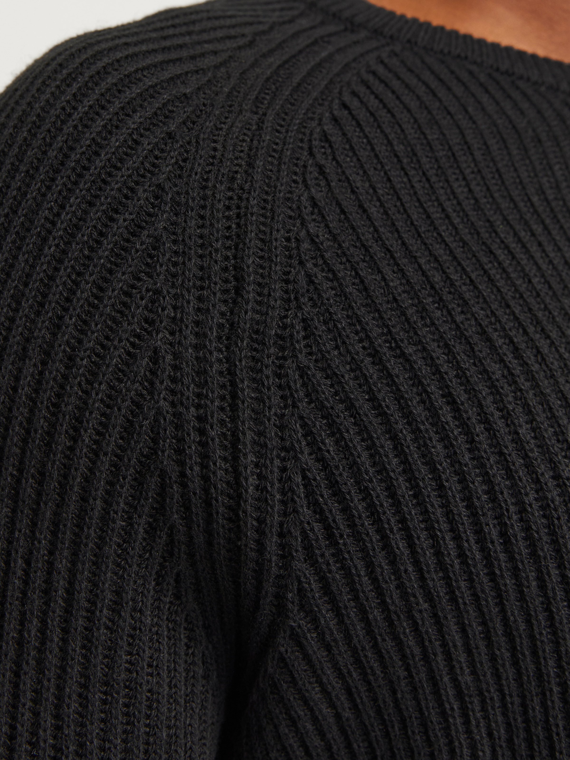 Jack & Jones Rundhalspullover »JJPANNEL KNIT CREW NECK AW24«