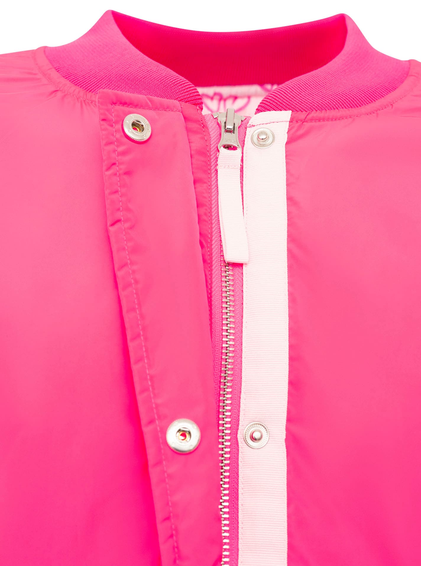 Zwillingsherz Bomberjacke »"Happy"« ohne Kapuze verdeckter Reißveschluss, Taschen