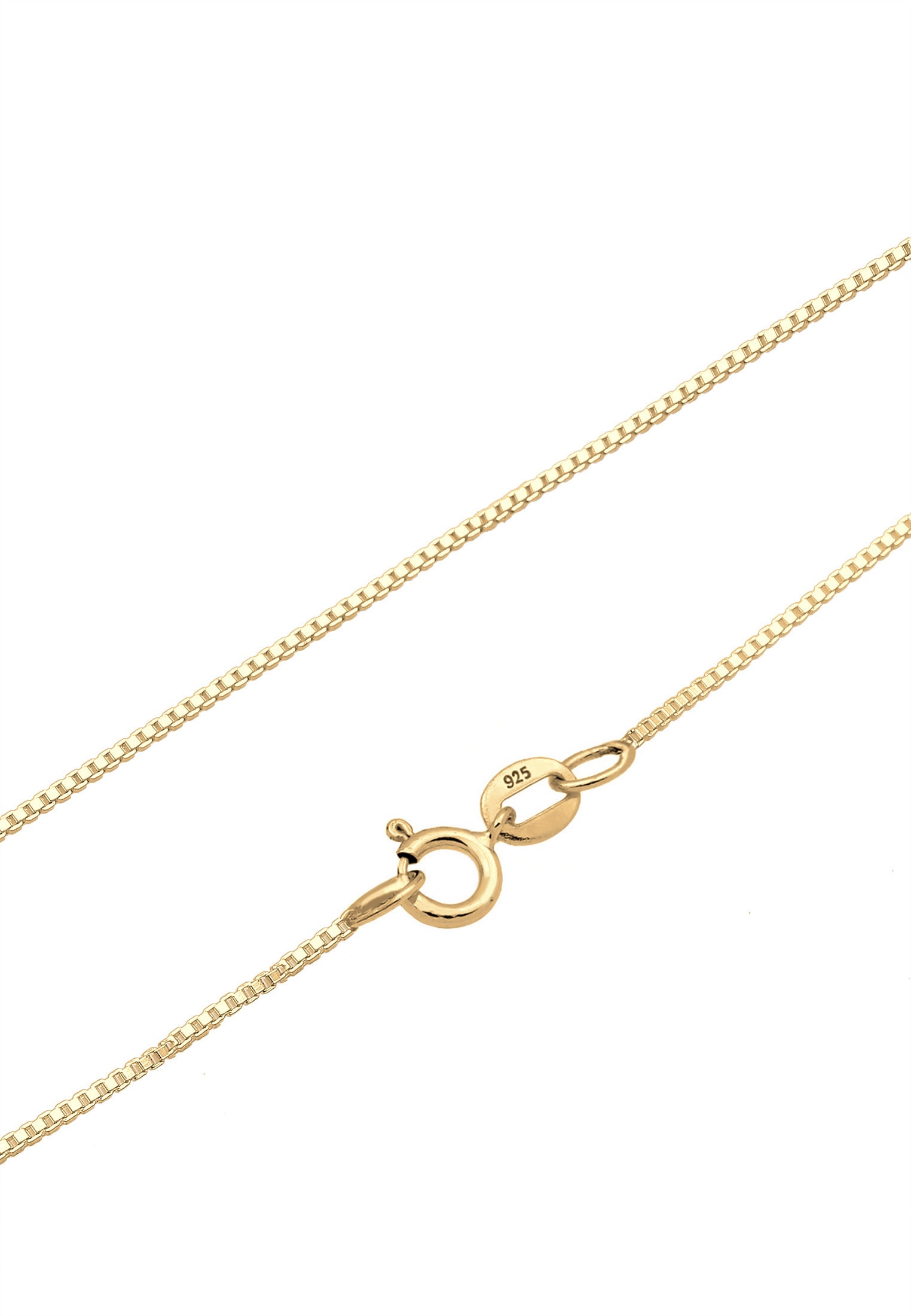 Elli Kette mit Anhänger »Halskette Münze Sonne Mond Stern Vintage 925 Silber«