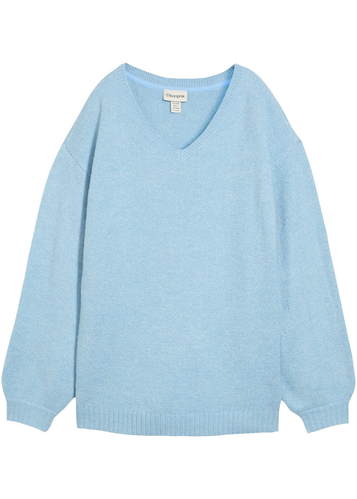 bonprix Strickpullover im Casual-Stil, Oversize-Passform, aus Feinstrick