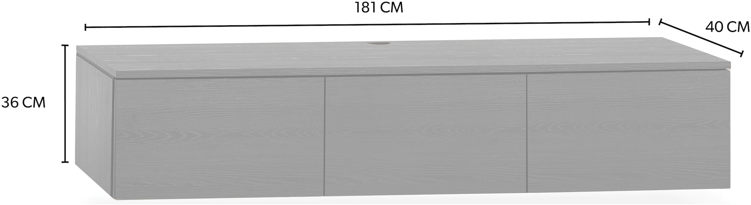 OMG Design TV-Schrank »Walney« 1 Stk. tlg.