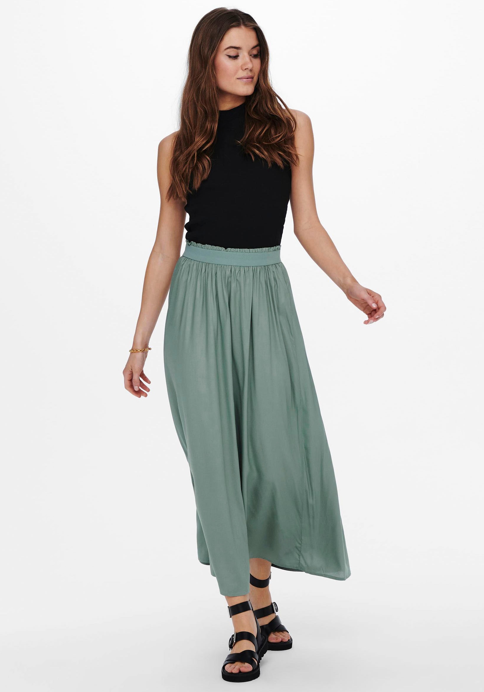 ONLY Maxirock »ONLVENEDIG LIFE LONG SKIRT WVN NOOS«