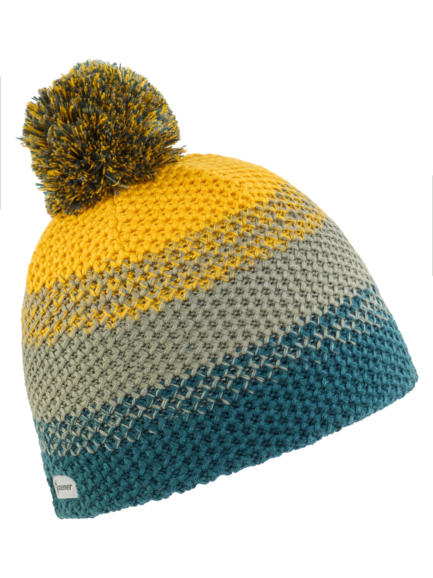 Ziener Strickmütze »ISHI-Z JUNIOR« warm, weiches Fleecefutter, reflektierende Elemente