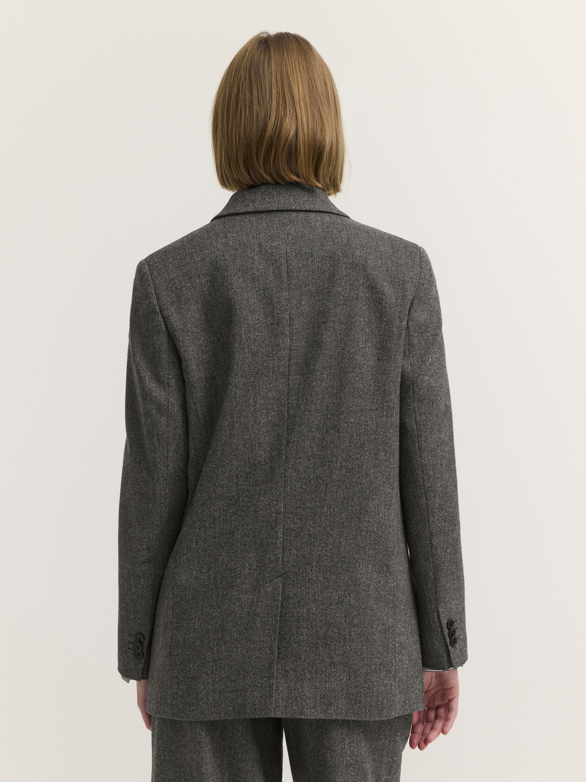 bugatti Kurzblazer »Regular Fit« Regular Fit Wollmix Zweireihig