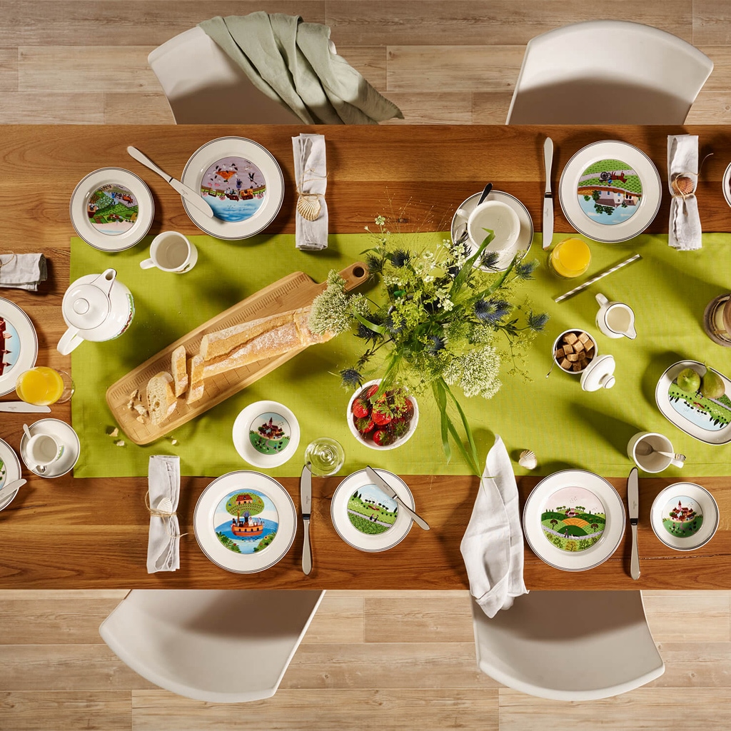 Villeroy & Boch Frühstücksteller »Frühstücksteller Kollektion Design Naif ø 21 cm 6er Set bunt«