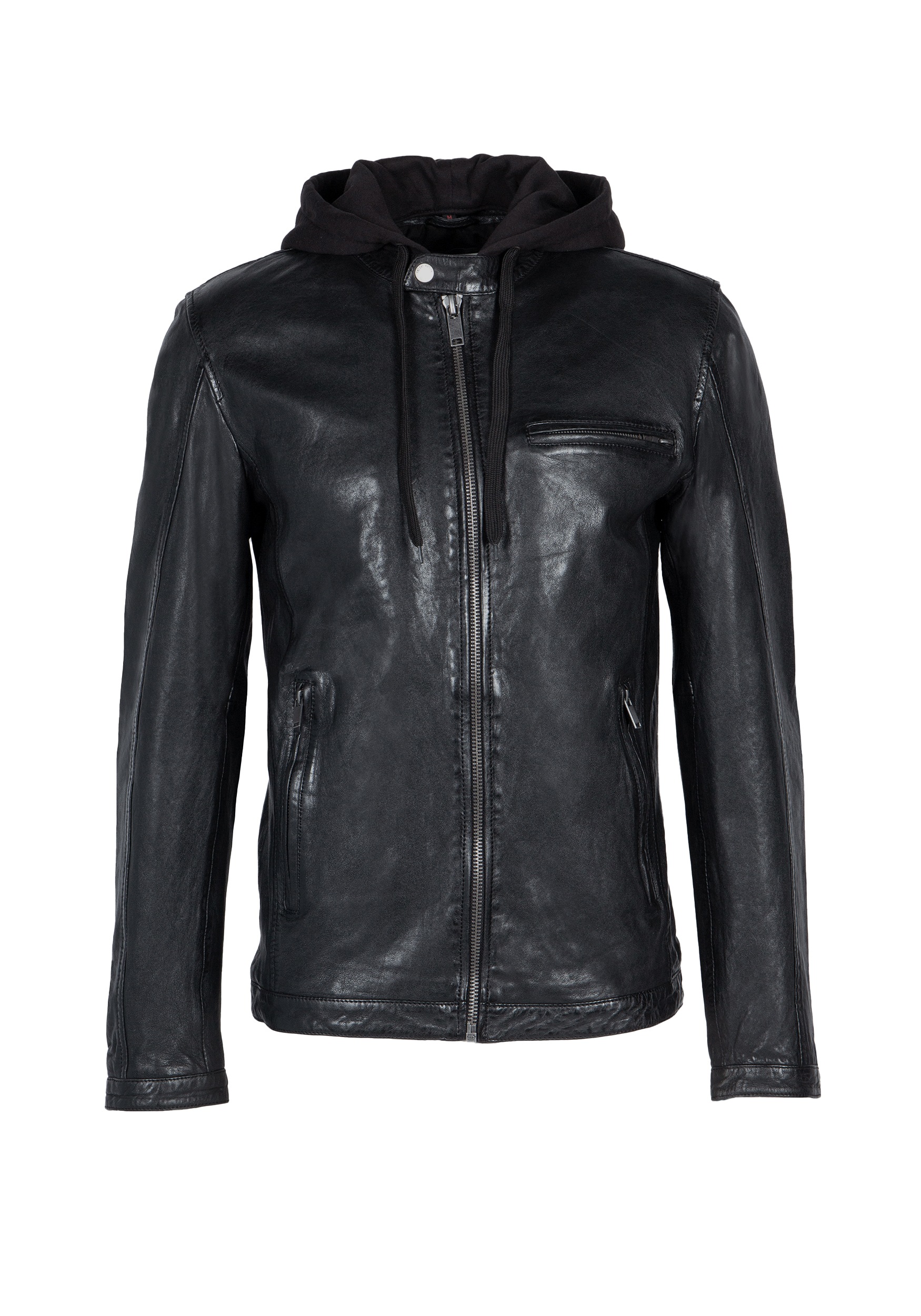 Freaky Nation Lederjacke »Ben Hood-FN«