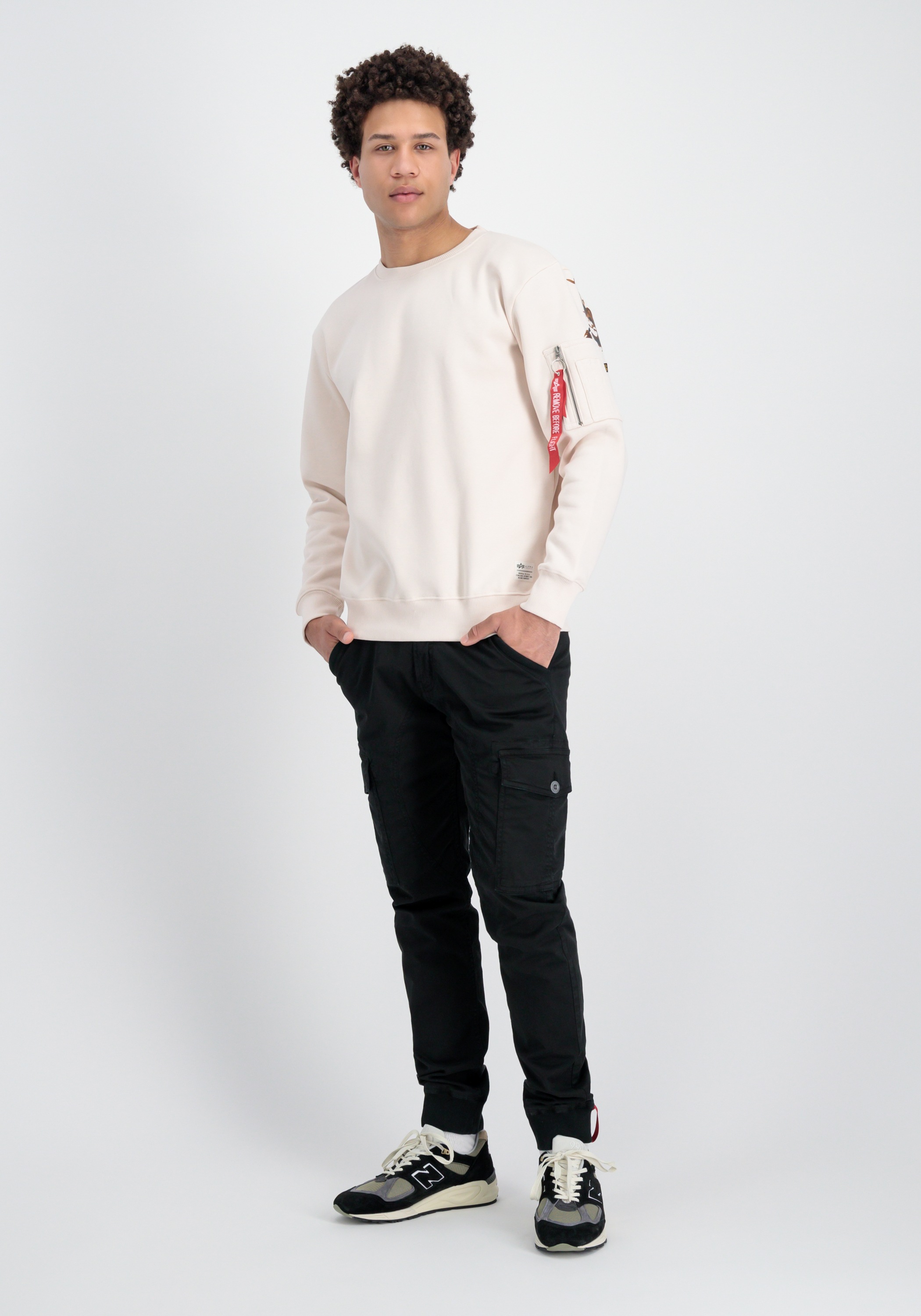 Alpha Industries Sweater »Alpha Industries Men - Sweatshirts Dragon EMB Sweater«