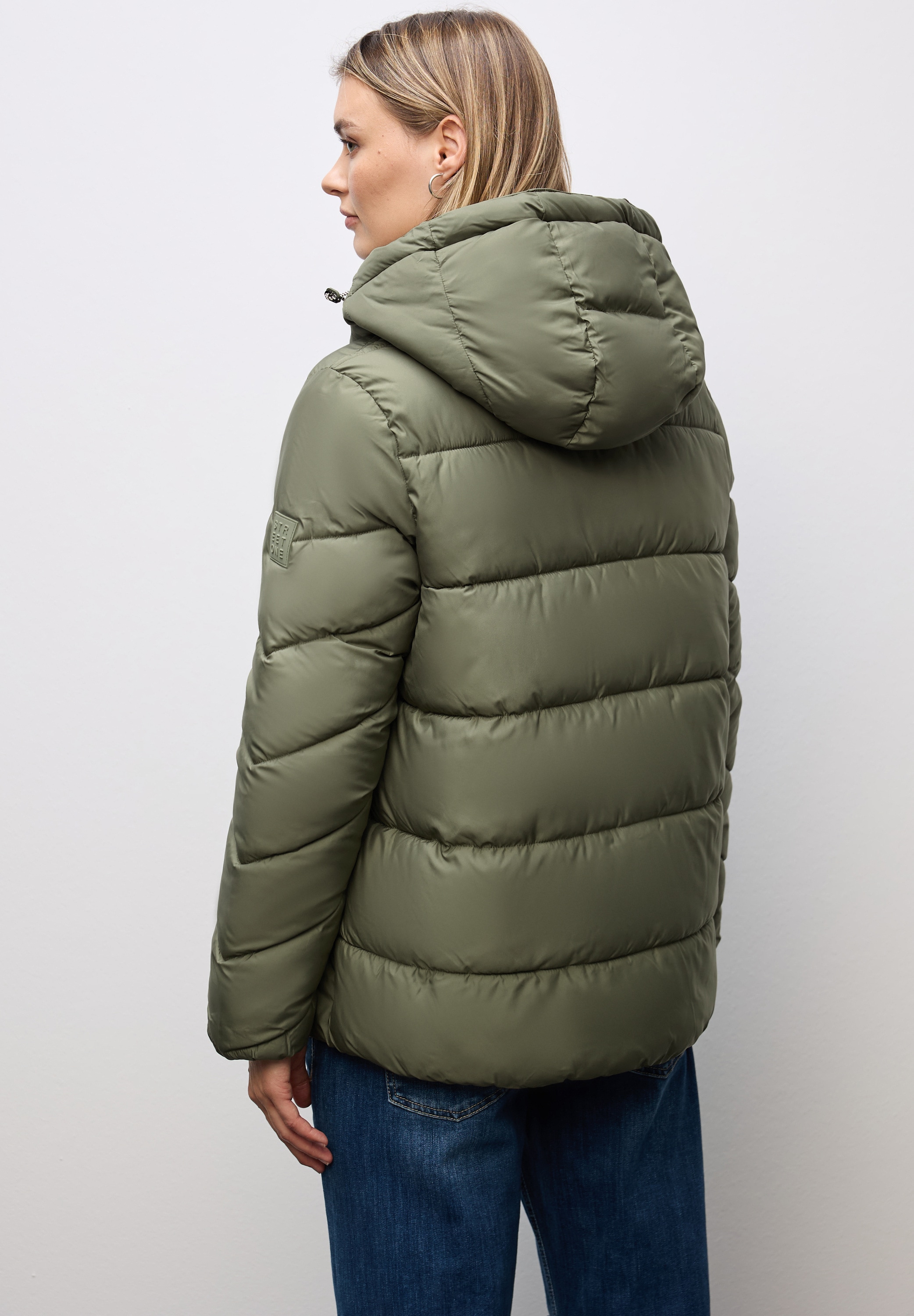 STREET ONE Steppjacke, mit Kapuze, mit Kapuze