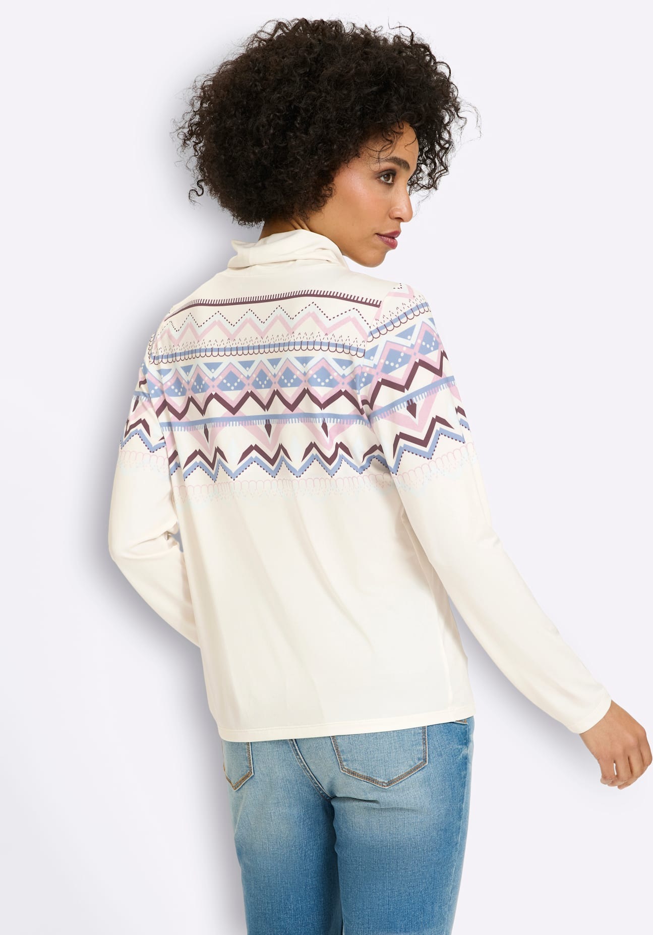 heine Langarmshirt »Druck-Shirt« 1