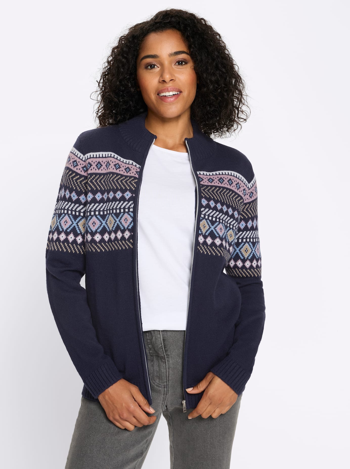 Classic Basics Strickjacke