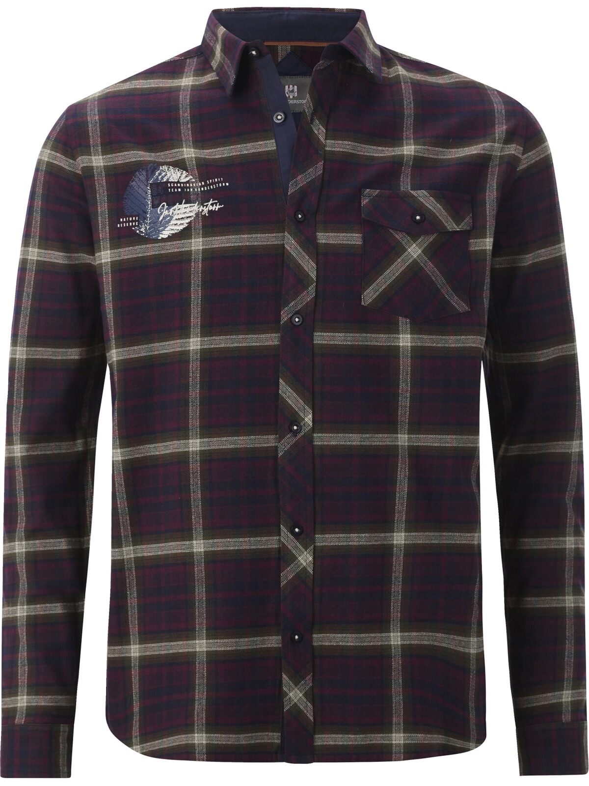 Jan Vanderstorm Langarmhemd »Hemd OLSGREN«