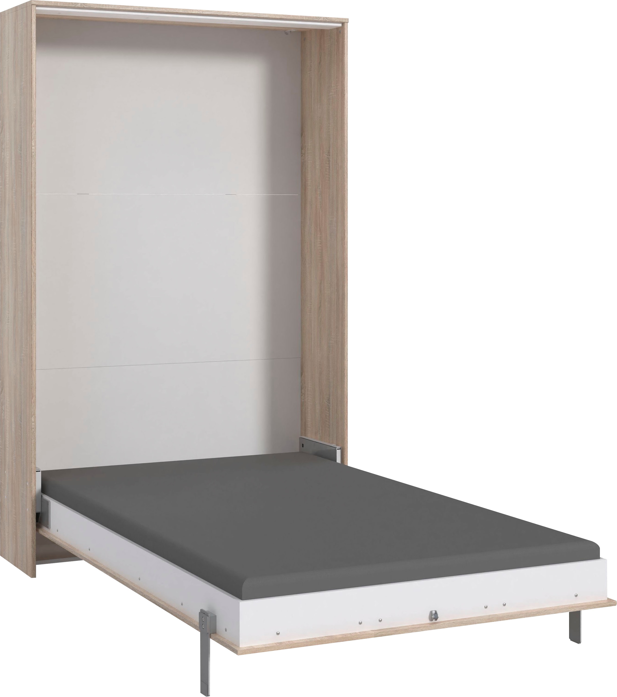 Wimex Schrankbett »Juist Schrankklappbett Gästebett«, vertikal klappbar, 3 Liegeflächen, mit Lattenrost, Made in Germany