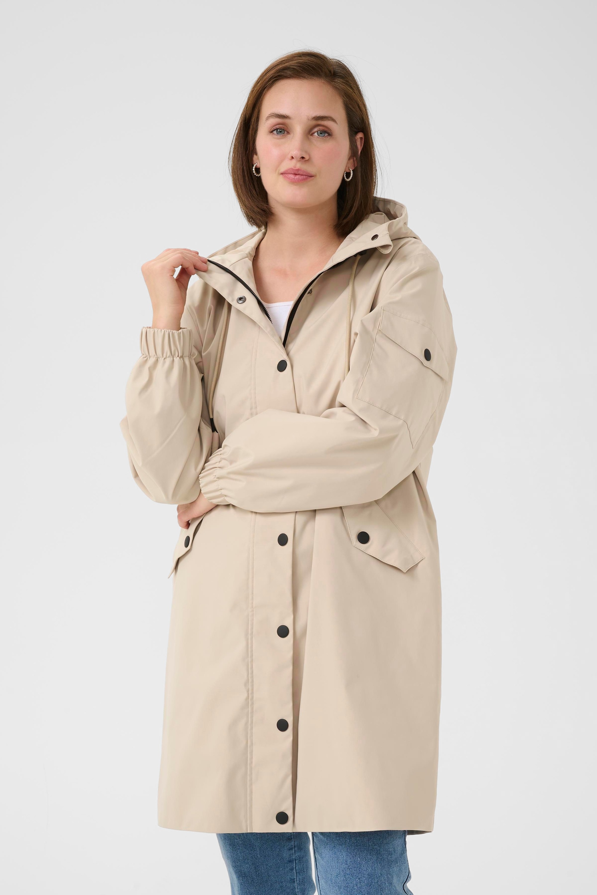KAFFE Wintermantel »Jacke KAennie«