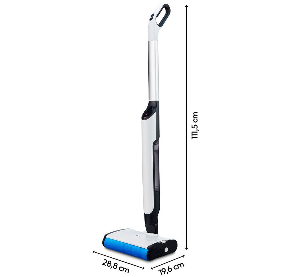 Medion® Akku-Bodenstaubsauger »H10 (MD 11319), Frisch und Schmutzwassertank, Selbstreinigungsfunktion«, LED-Display, bis zu 45 min Laufzeit, geeignet für alle Hartböden