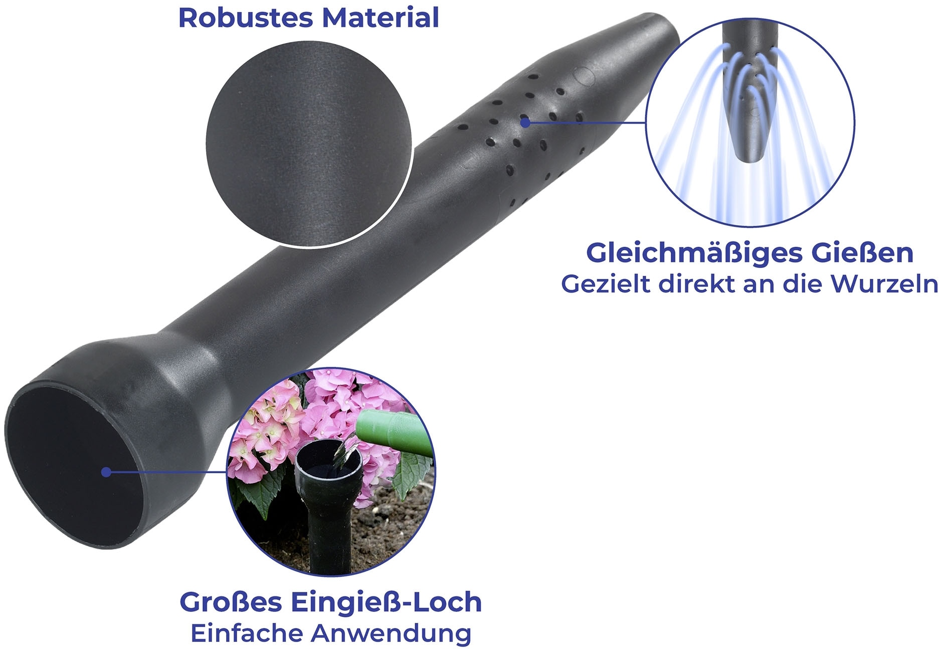 Maximex Bewässerungssystem (Set, 6 Stk. tlg.)  Wurzel-Gießer, ØxH: 5,5x30 cm