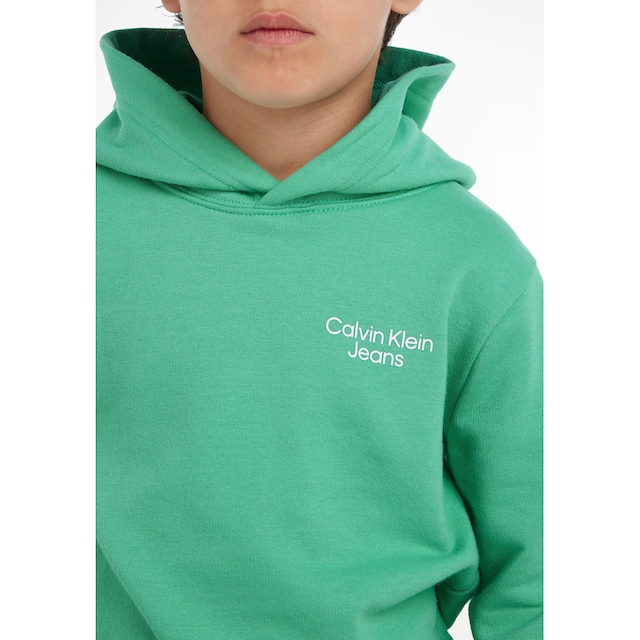 Calvin Klein Jeans Kapuzensweatshirt »CKJ STACK LOGO HOODIE« kaufen bei OTTO