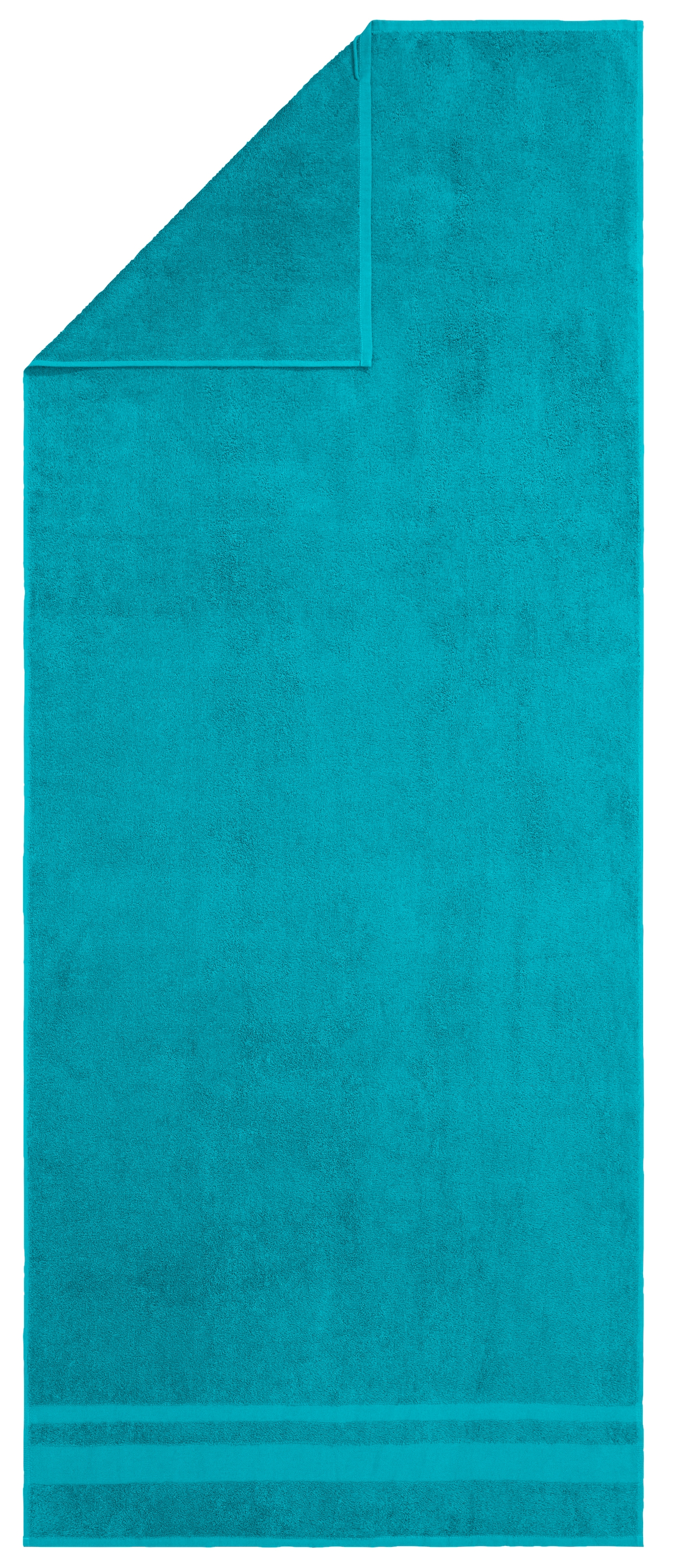 OTTO home Saunatuch »Vanessa, 2 Saunatücher, 80x200cm, in Standard- und Premium-Qualität« Handtücher mit Bordüre, 100% Baumwolle, einfarbig, weich