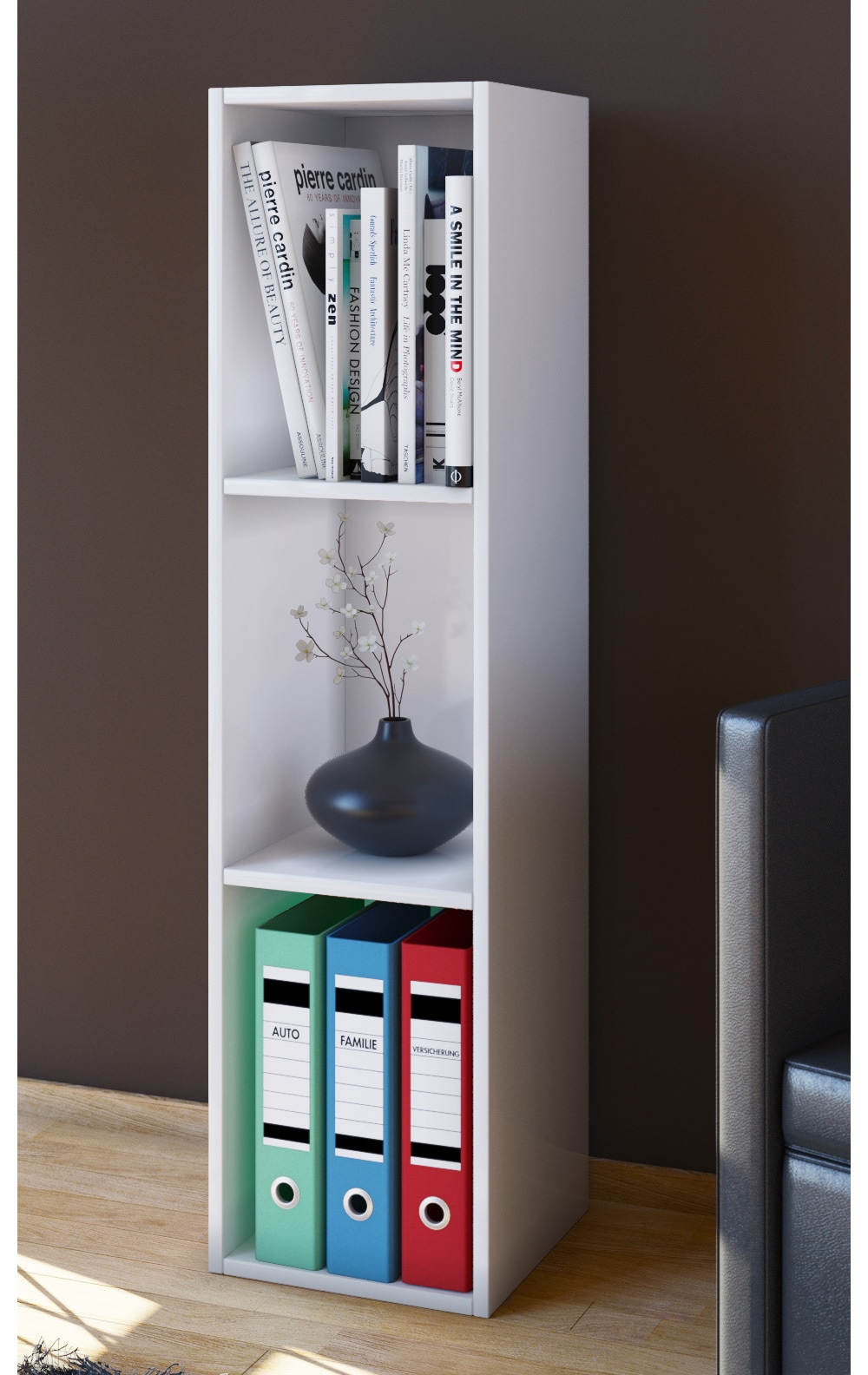 VCM Standregal »Holz Stand Regal Aufbewahrung Deko Bücher Mendas 3«