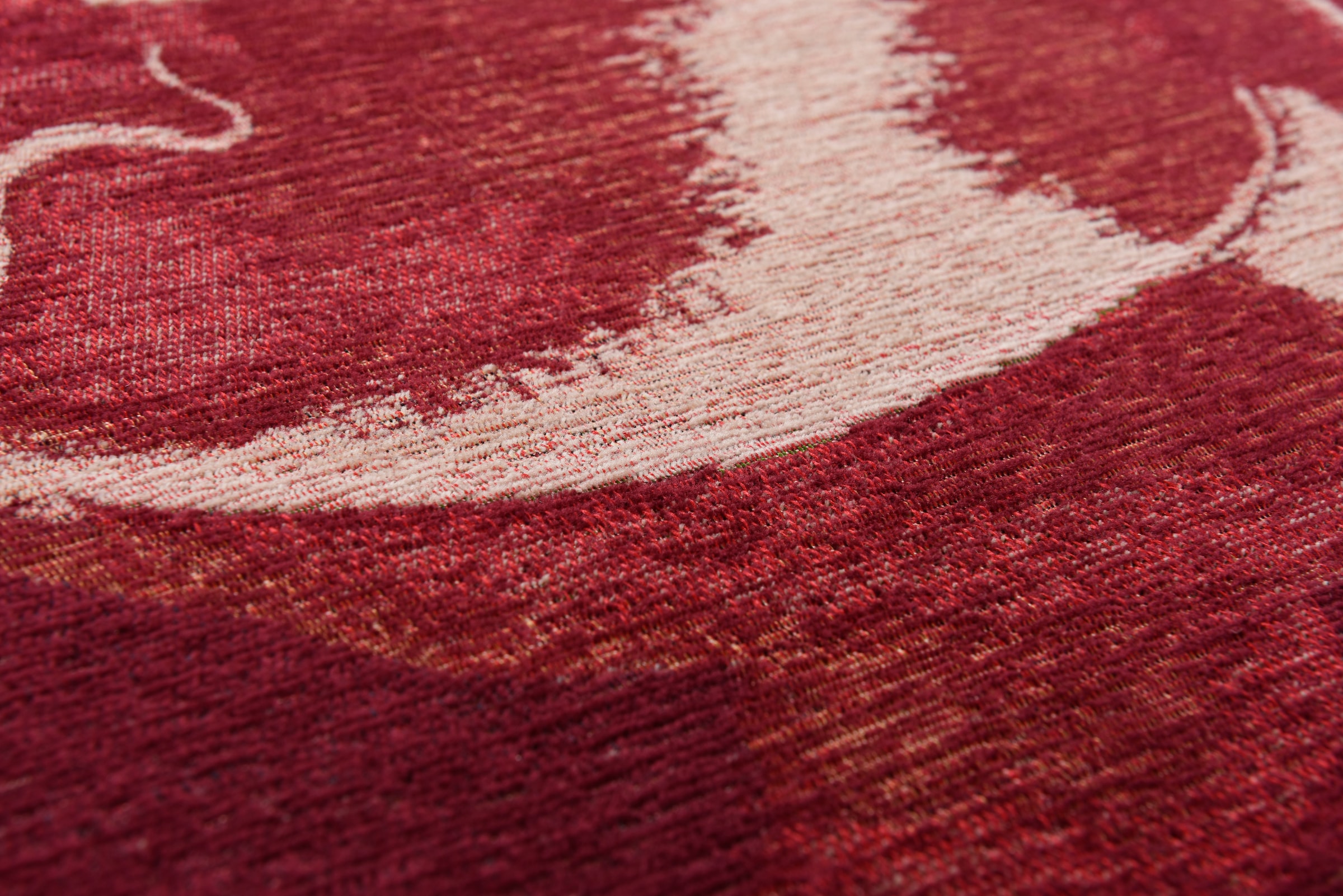 THEKO Teppich »Flomi Rose« rechteckig 4 mm Höhe Flachgewebe, ideal im Wohnzimmer & Schlafzimmer