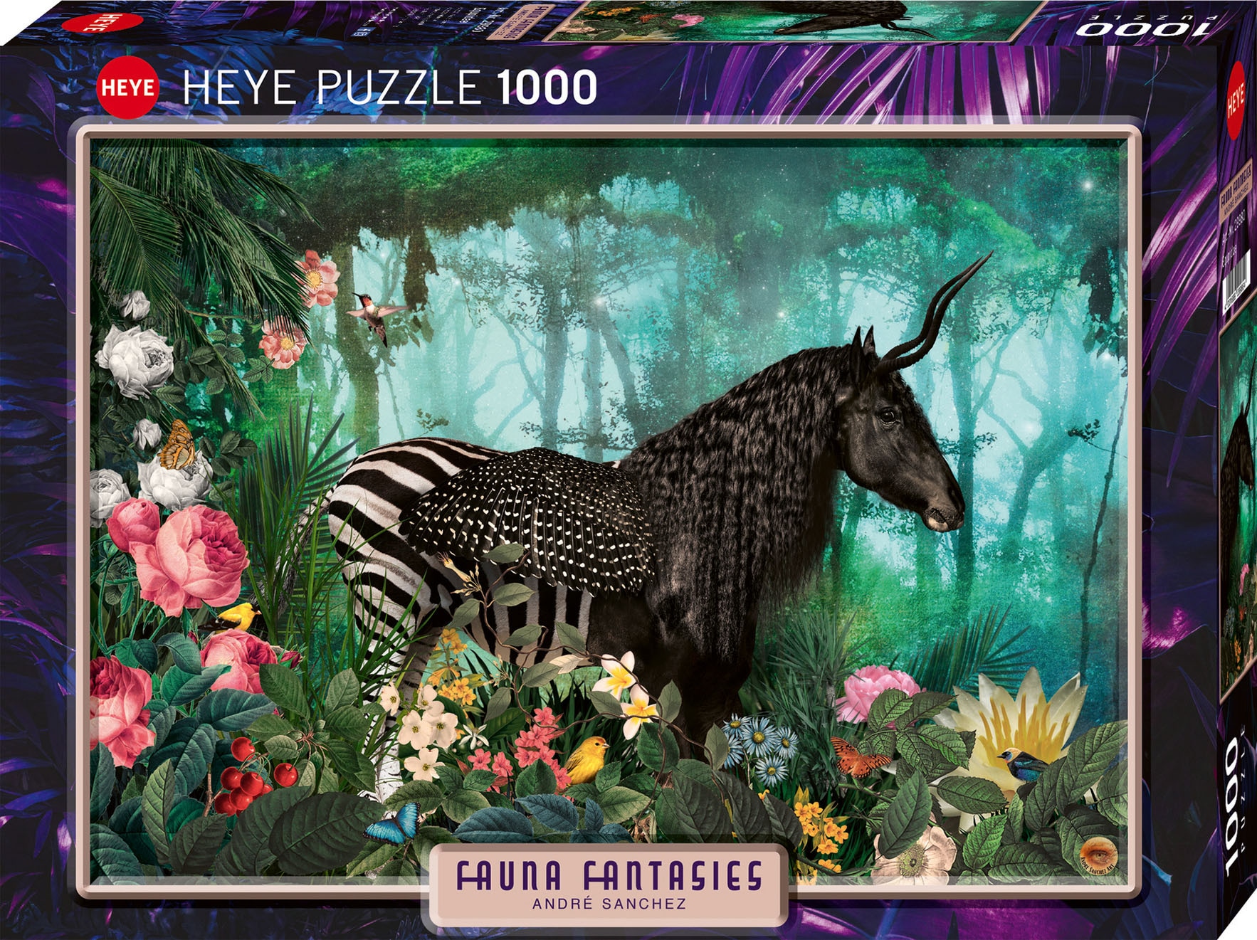 Puzzle »Equpidae / Fauna Fantasies«, Made in Germany