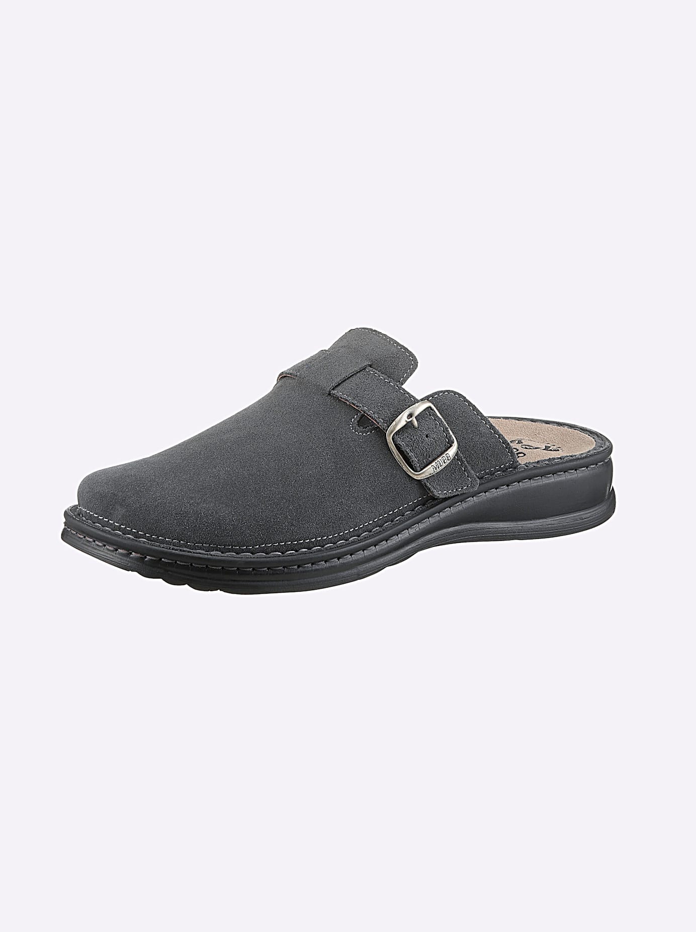 Mubb Herren Clog in grau, Größe 43