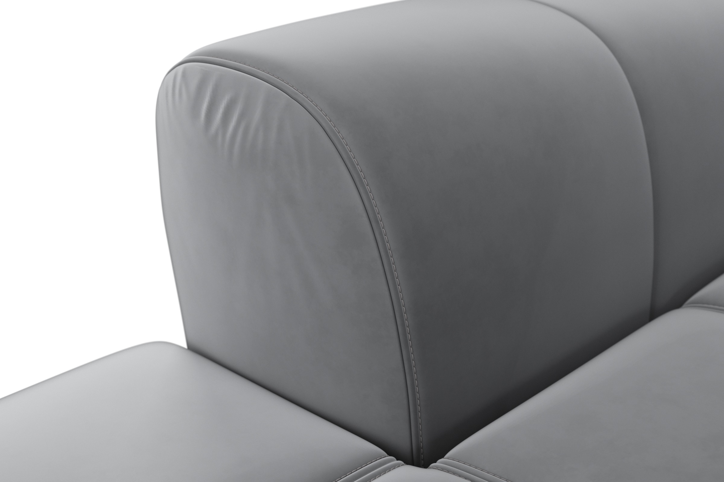 sit&more Ecksofa »Bendigo L-Form« inklusive Sitztiefenverstellung, Bodenfreiheit 12 cm, in 2 Fußfarben