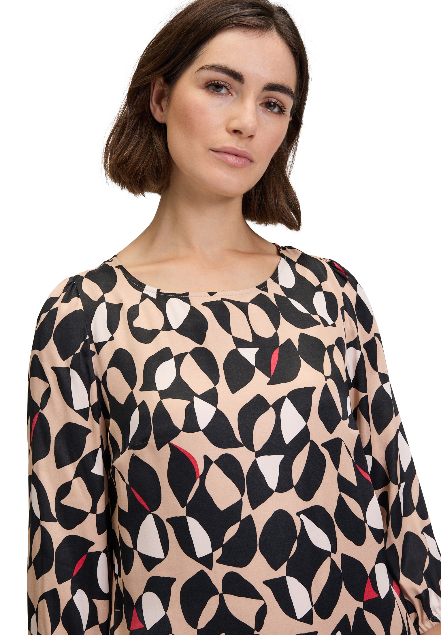 Betty&Co A-Linien-Kleid »Freizeitkleid mit Reißverschluss«