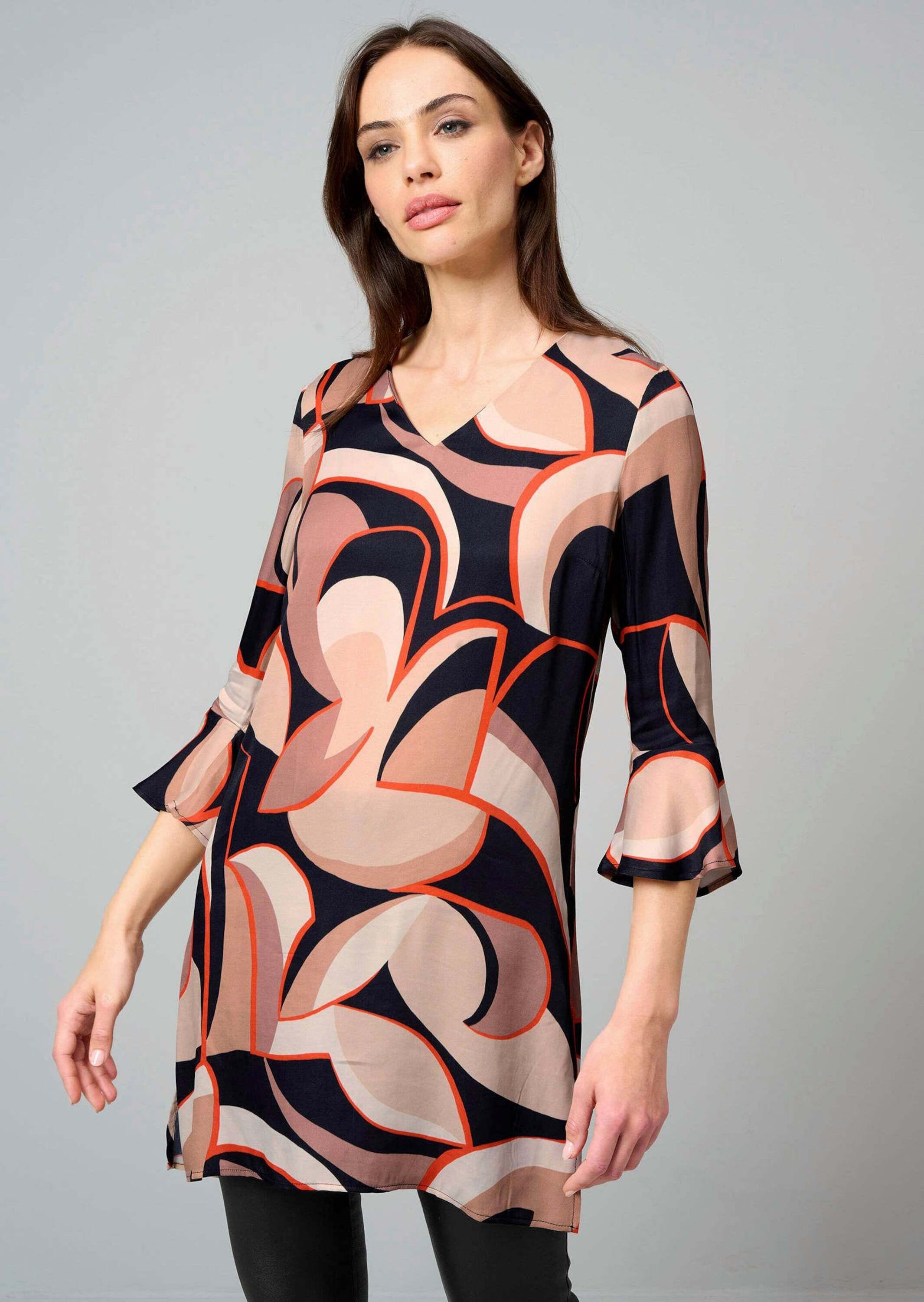Alba Moda Tunika »Tunika Tunika mit femininen Volants«