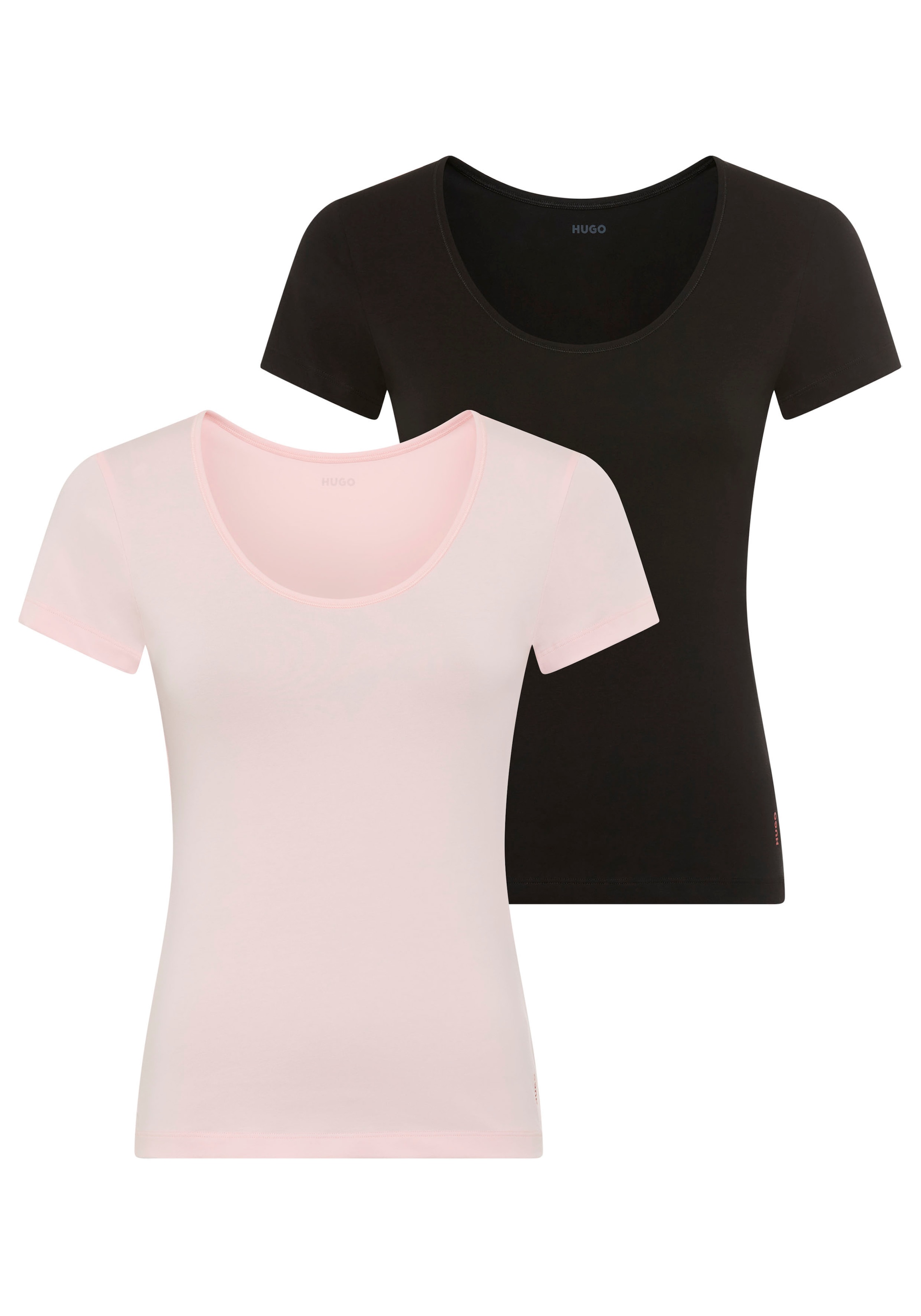 HUGO Underwear T-Shirt 2 Stk. regular fit, Rundhals