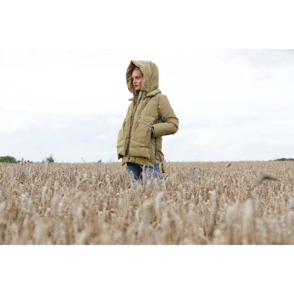 Alife & Kickin Outdoorjacke »JuanitaAK«, mit Kapuze