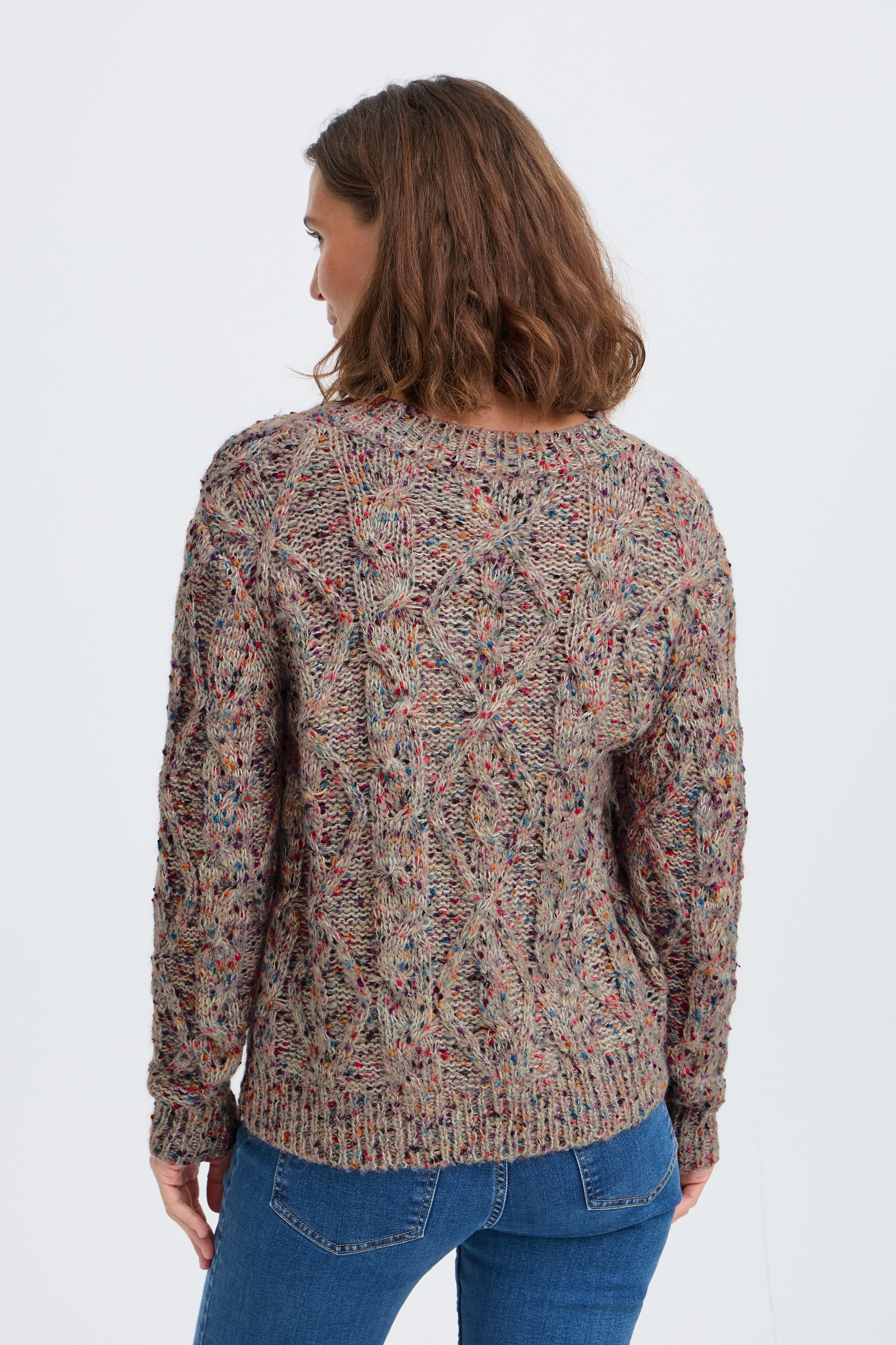 Pulz Jeans Strickpullover »Damen Langarm PZELIN«