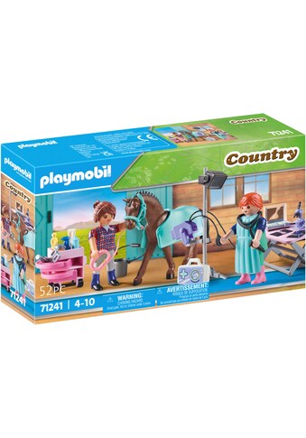 Playmobil® Konstruktions-Spielset »Tierärztin für Pferde (71241), Country«, (52 St.),... kaufen