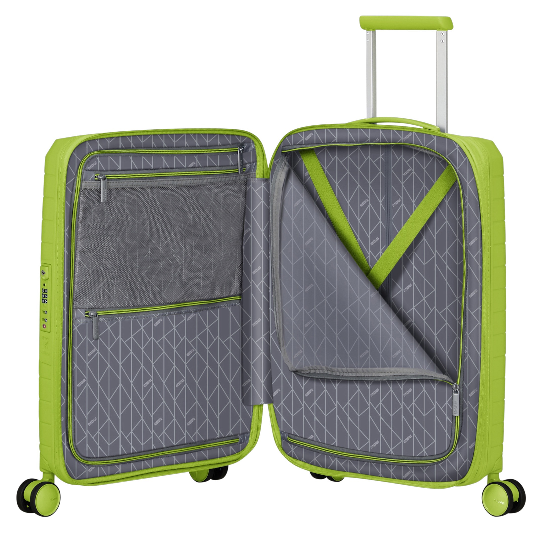 American Tourister® Hartschalen-Trolley »FASTFORWARD, verschiedene Größen und Farben« 36 l 4 Rollen Hartschalen-Koffer personalisierbar TSA-Schloss Volumenerweiterung