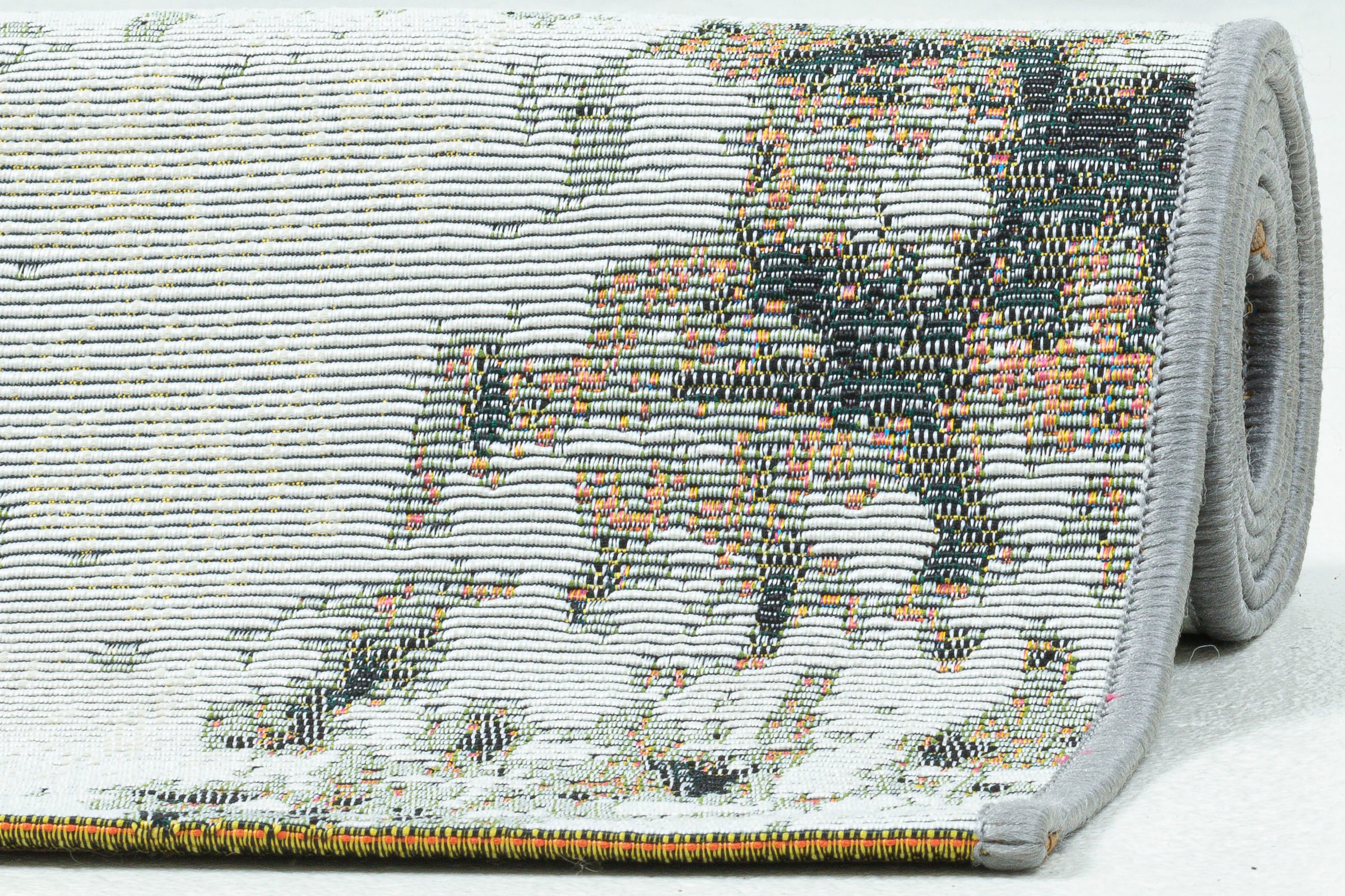 Sansibar Teppich »Rantum Beach SA-027«, rechteckig, 3 mm Höhe, Flachgewebe, modernes Design, In- und Outdoor geeignet