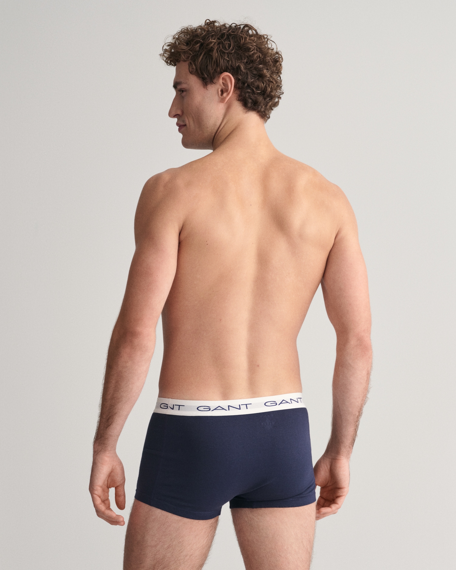 Gant Boxershorts Packung, 3, 3 Stk. mit elastischem Logobund