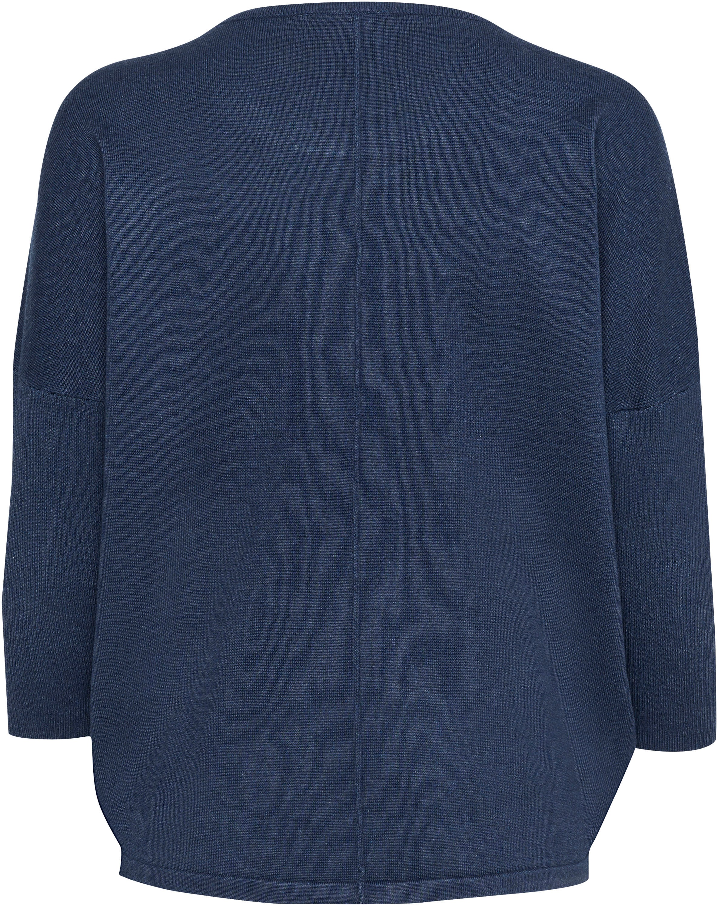 Saint Tropez Rundhalspullover »A2561, MilaSZ R-Neck«