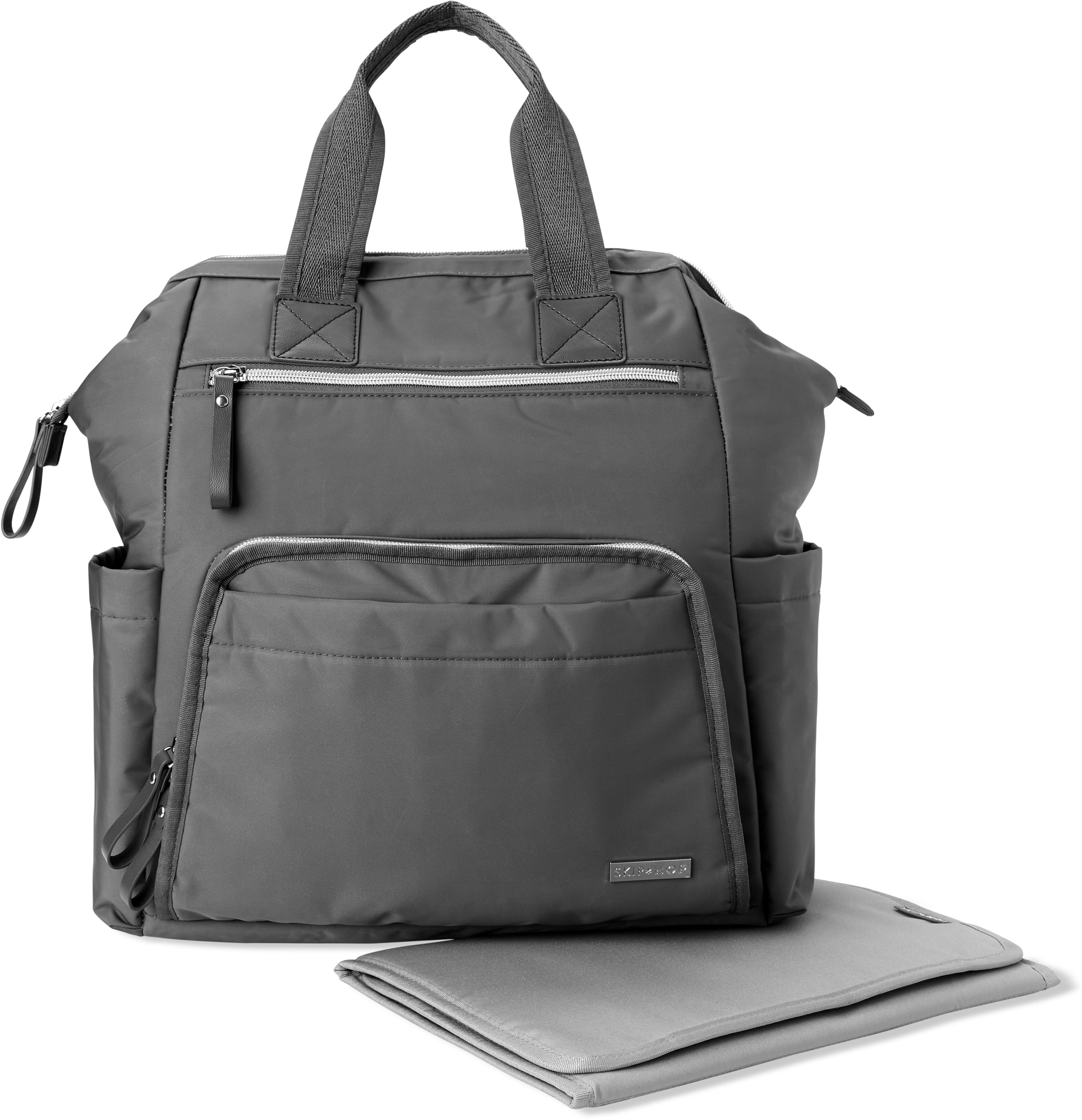 Wickelrucksack »Mainframe, charcoal«, inklusive Wickelauflage