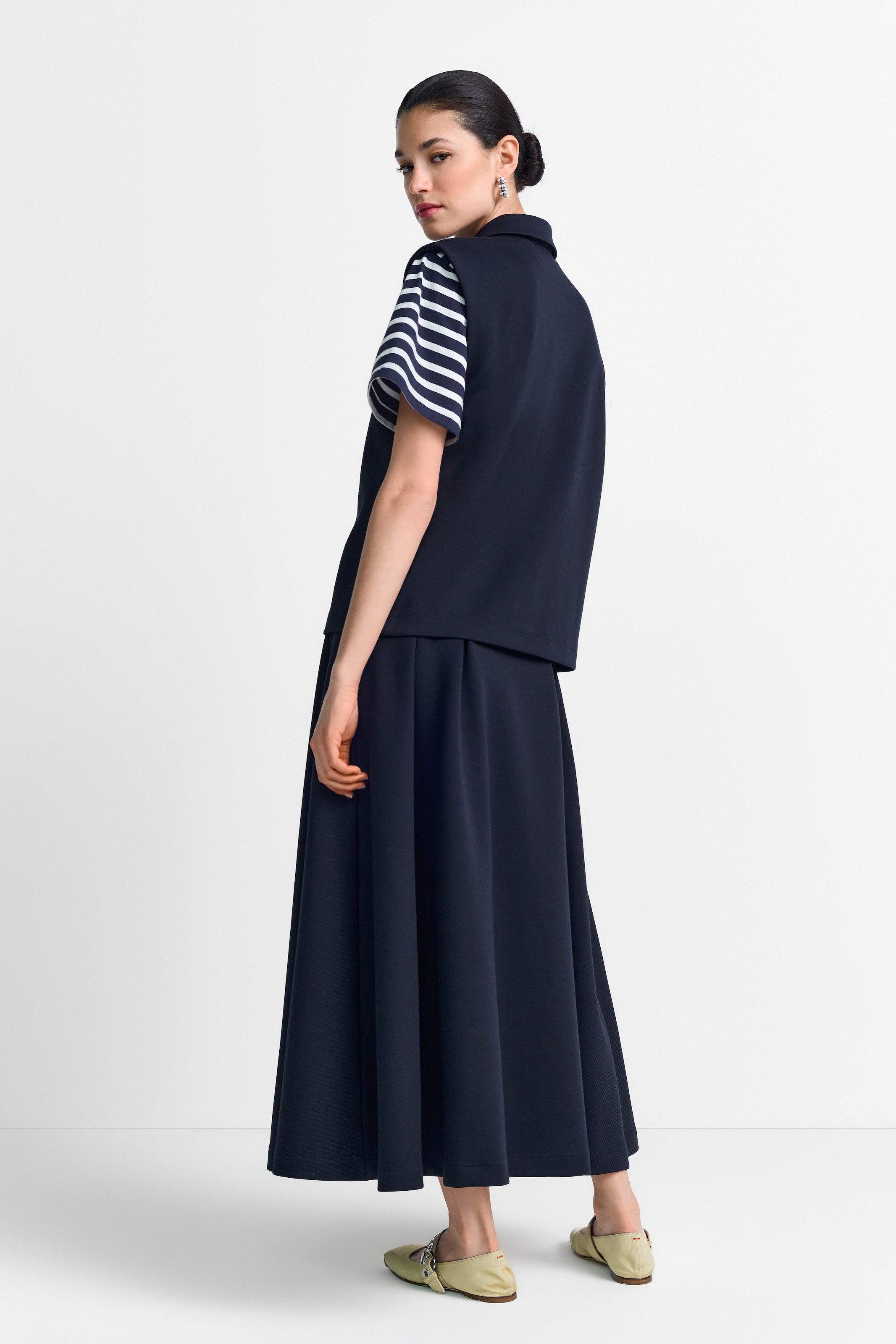 RICHROYAL Jerseyweste Jersey, mit Metallreißverschluss