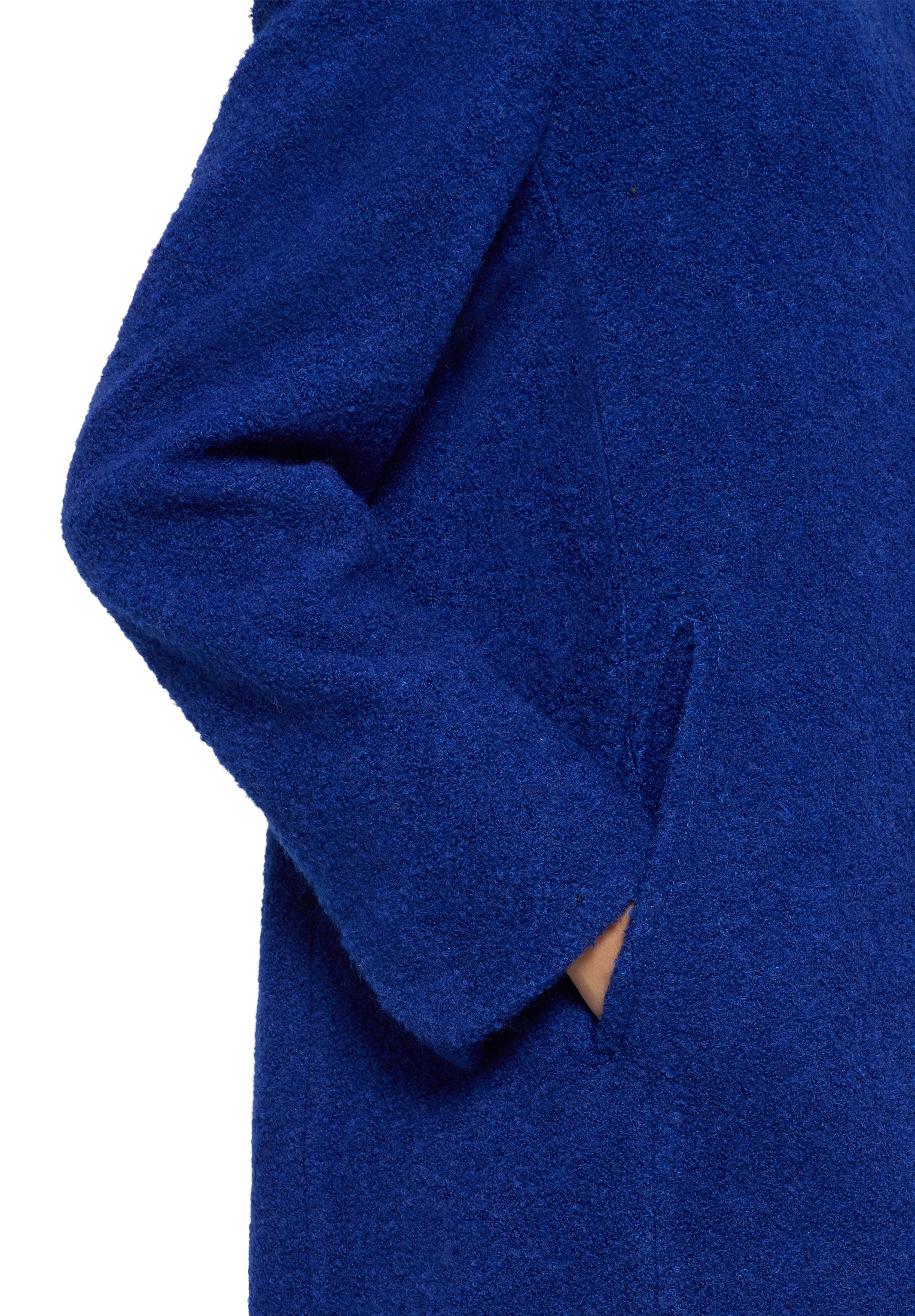 Gil Bret Wolljacke ohne Kapuze mit extra hohem Kragen