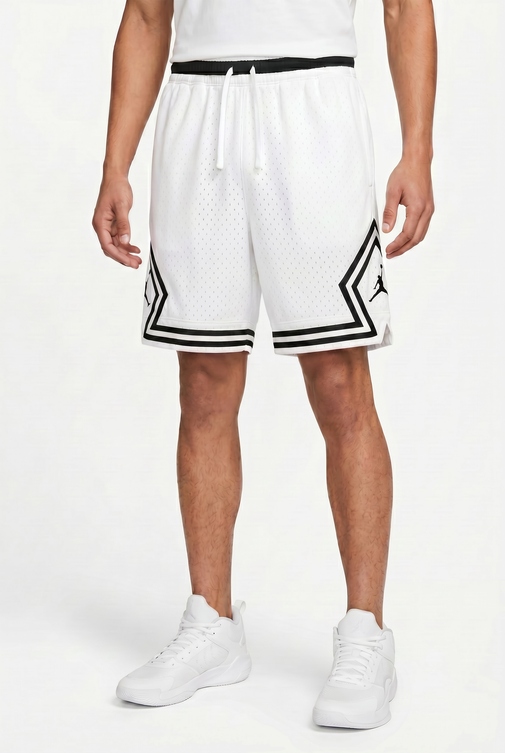 Jordan Funktionsshorts  mit Farbeinsätzen, in Mesh-Optik