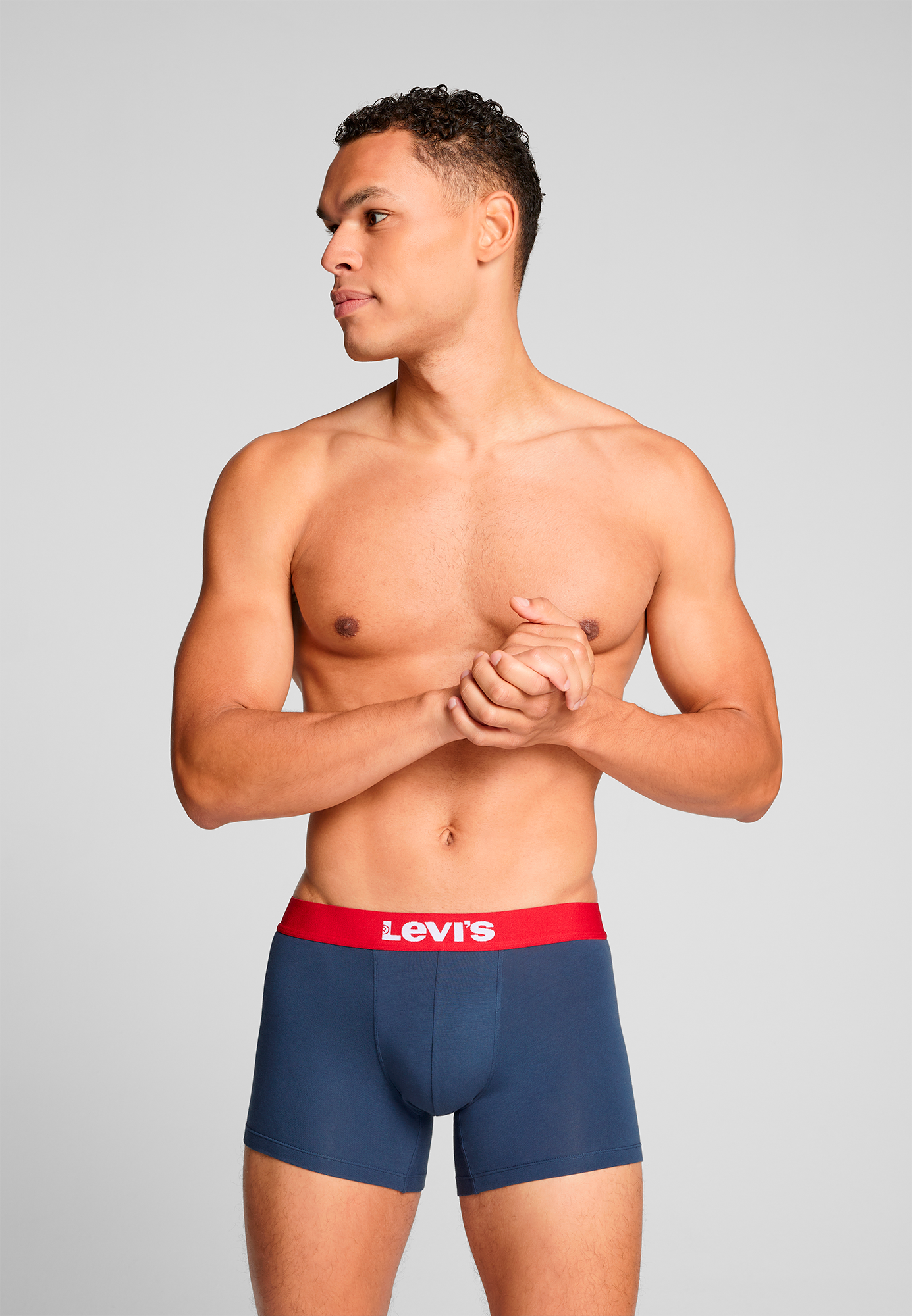 Levi's® Boxershorts »LEVIS MEN LOGO AOP BOXER BRIEF ORG CO 2P«, (2er Pack), mit stilvoller Musterung