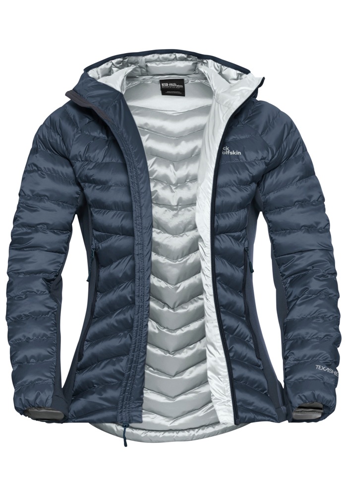 Jack Wolfskin Funktionsjacke »ROUTEBURN PRO INS JKT W«, mit Kapuze