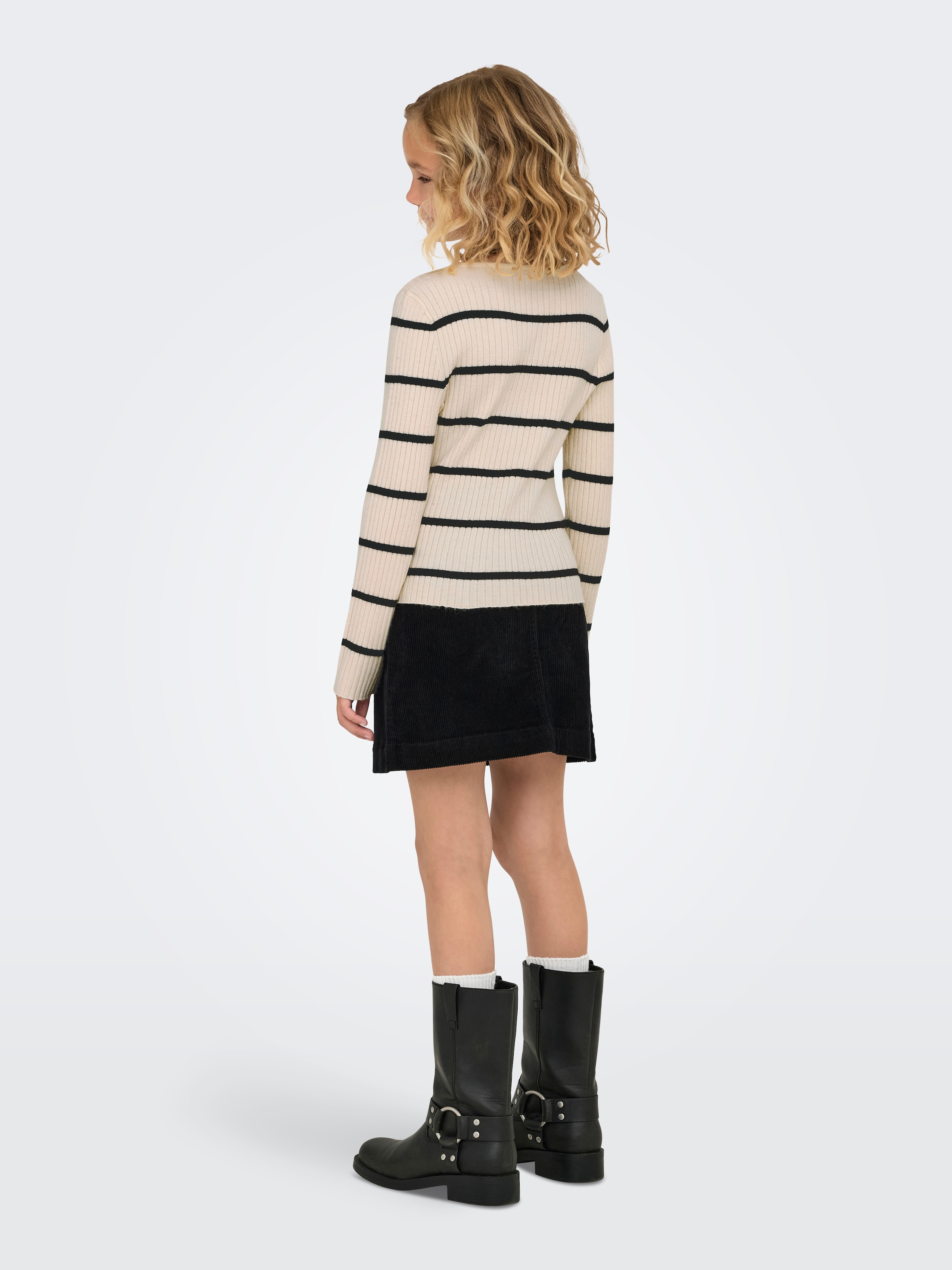 KIDS ONLY Strickpullover »KOGIBI LS RIB BOATNECK CP KNT«
