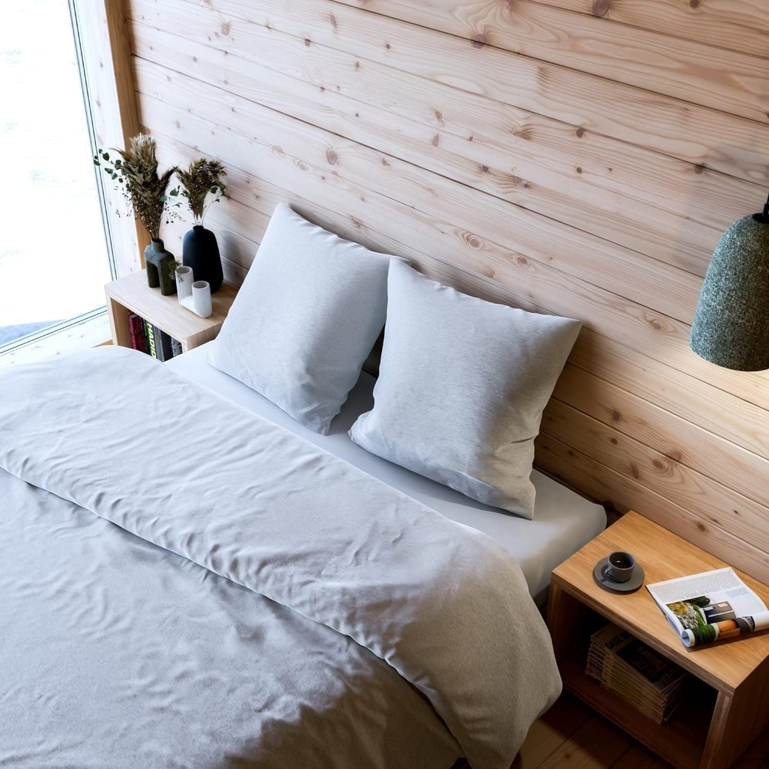Wolkenfeld Bettwäsche »Wolkenfeld Flanell Winterbettwäsche 135x200cm, 155x220cm & Übergrößen« 2 Stk. Flauschige Flanell Winterbettwäsche inkl Kissenbezüge 40x80 oder 80x80