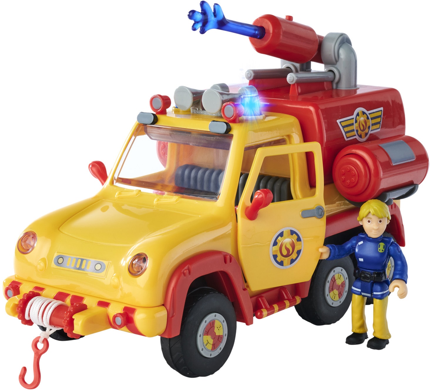 Spielzeug-Feuerwehr »Feuerwehrmann Sam, Venus 2.0«, mit Sound- und Lichteffekten