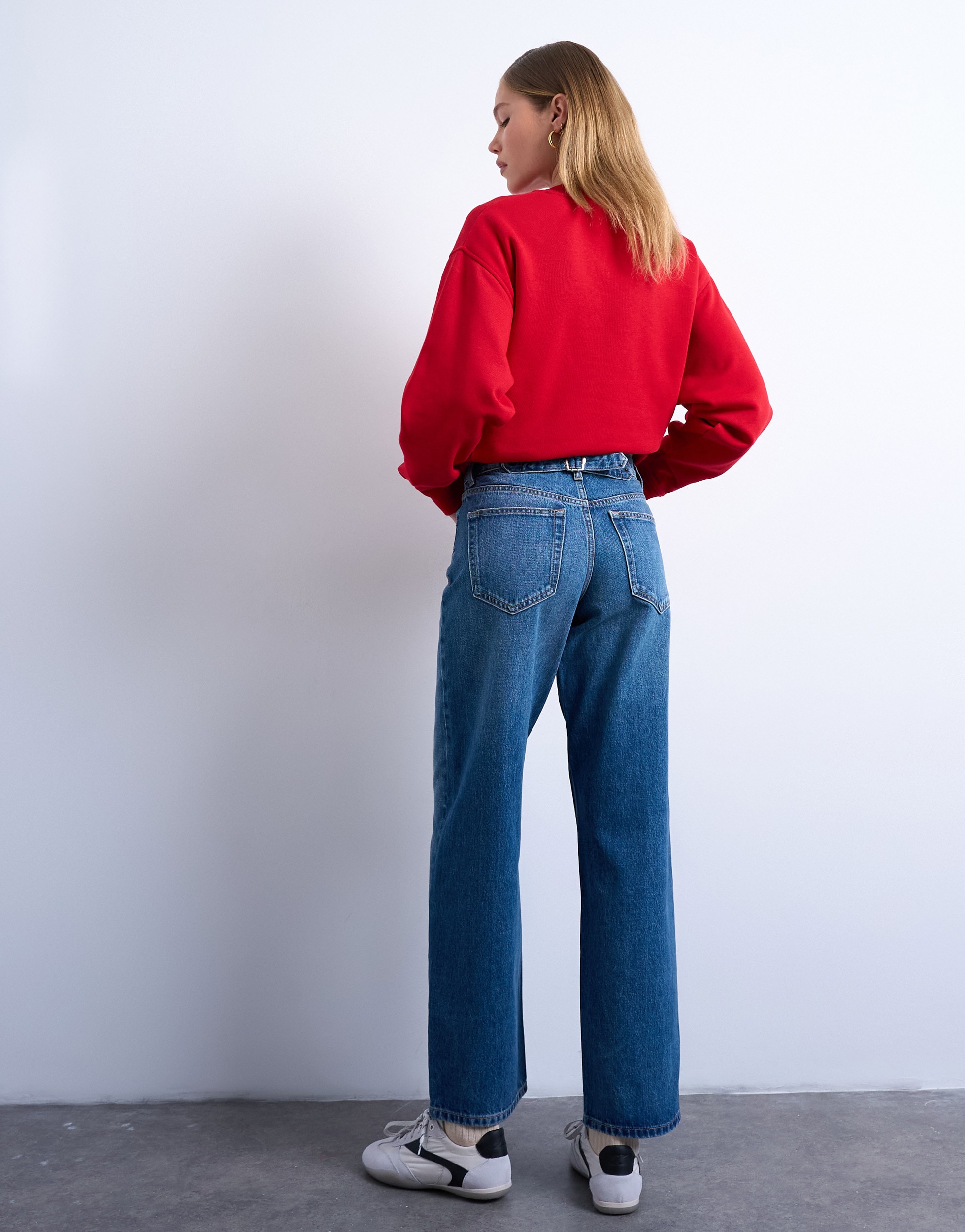 TOPSHOP Relax-fit-Jeans »TSCINCH LR WIDE DNM JEANS MB NOOS« Baumwolle, relaxed fit
