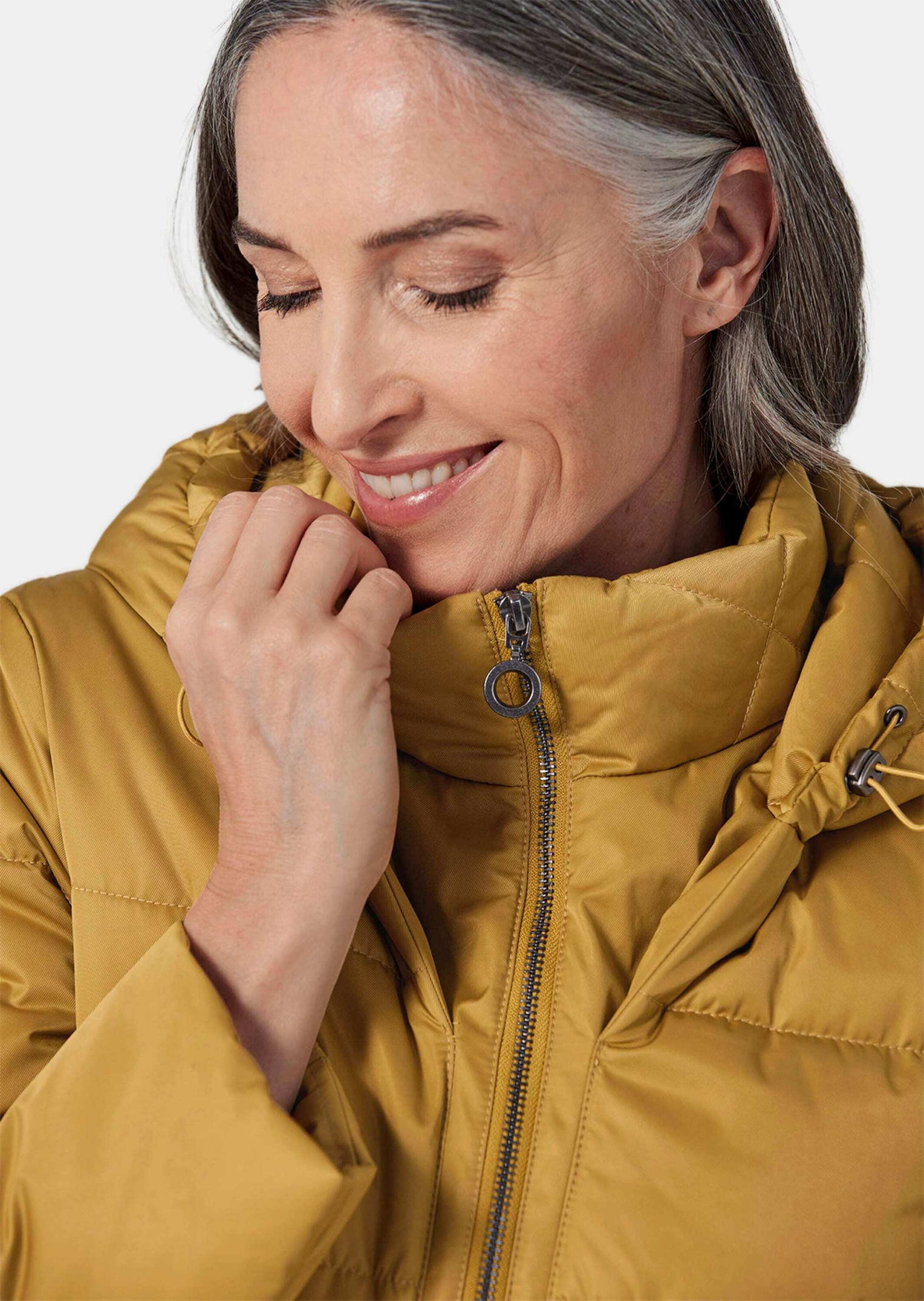 GOLDNER Kurzjacke »Steppjacke mit Kapuze«