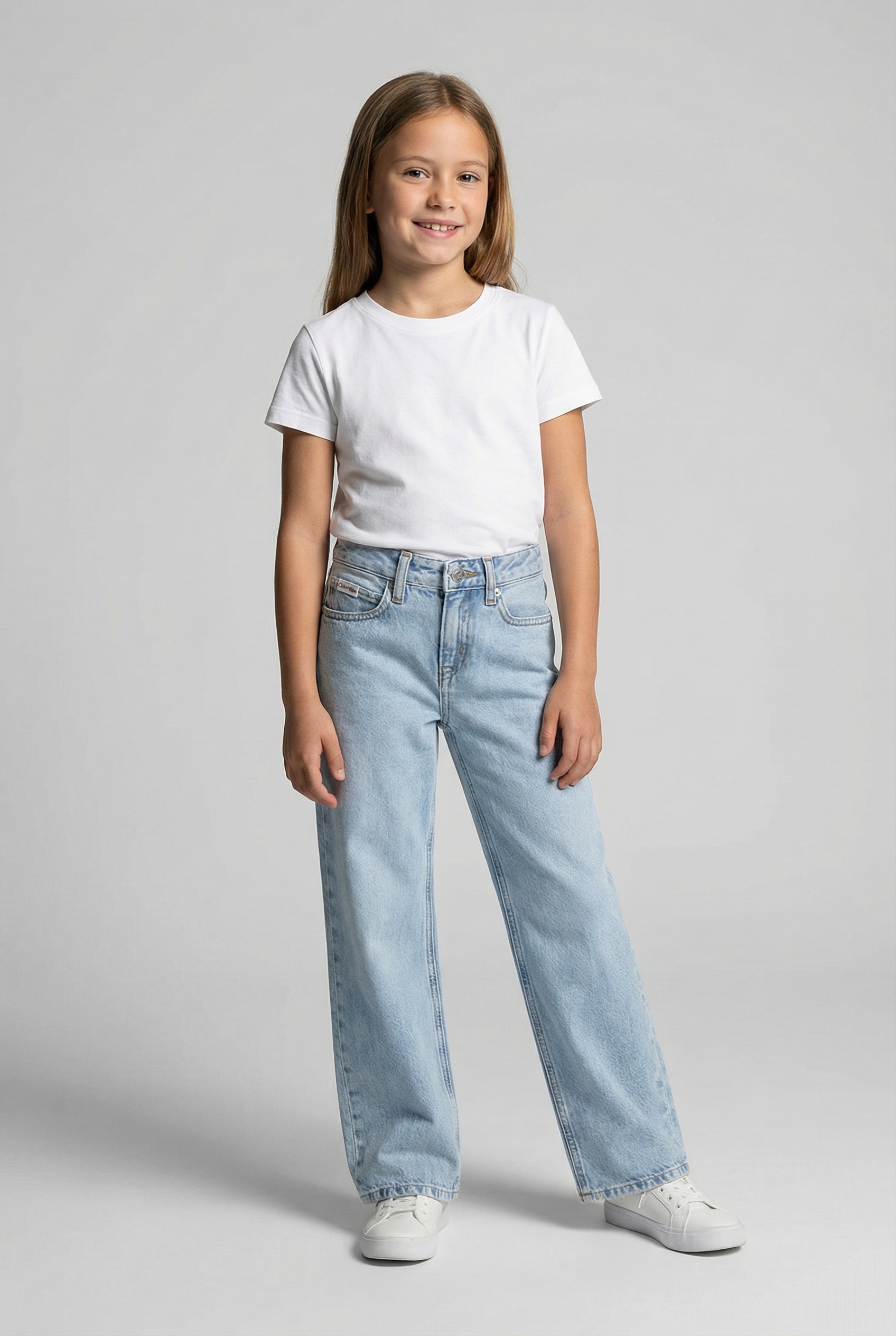 Calvin Klein Jeans Weite Jeans »WIDE LEG JEANS« Regular fit für Kinder mit praktischen Taschen
